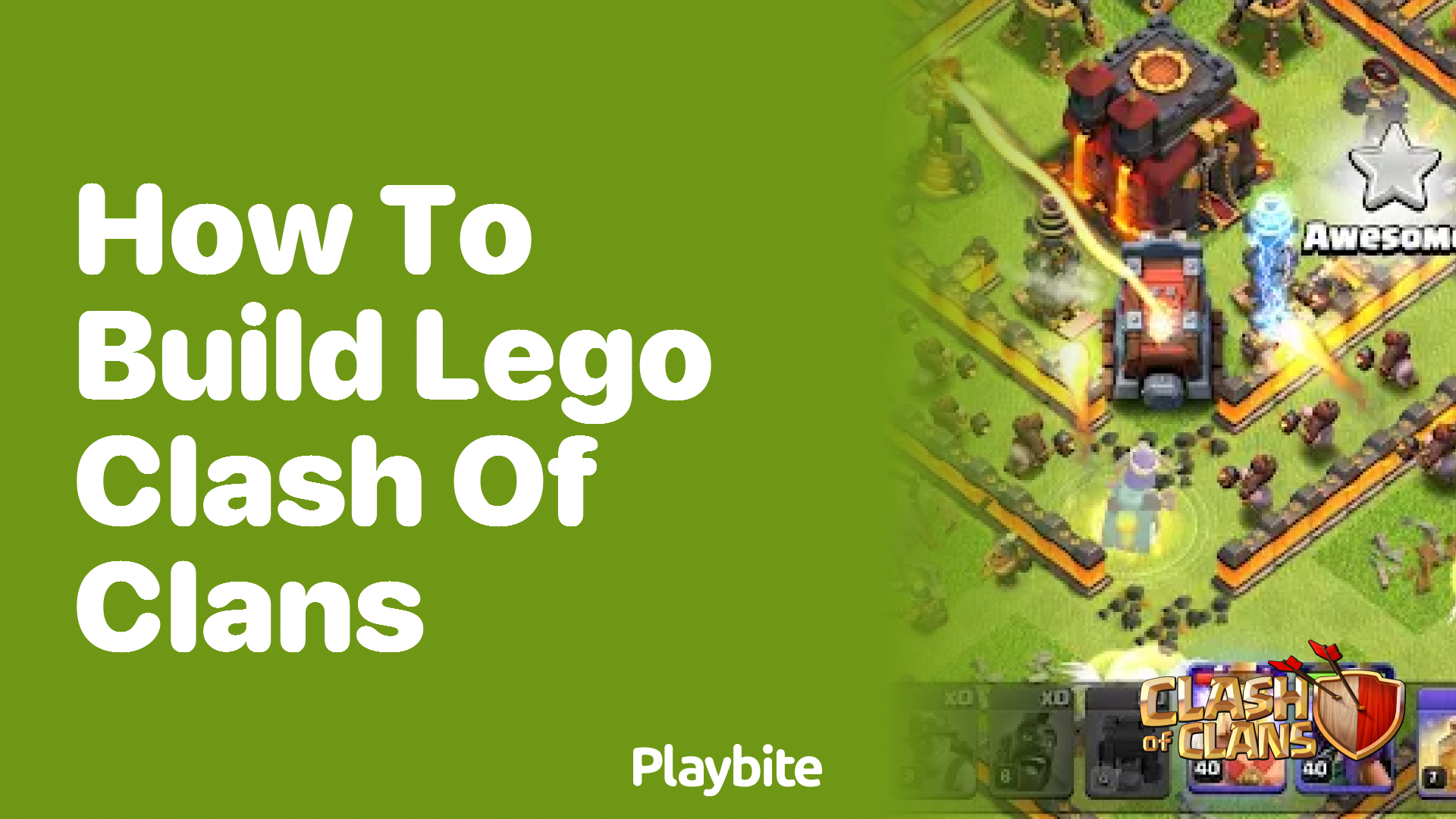 How to Build LEGO Clash of Clans