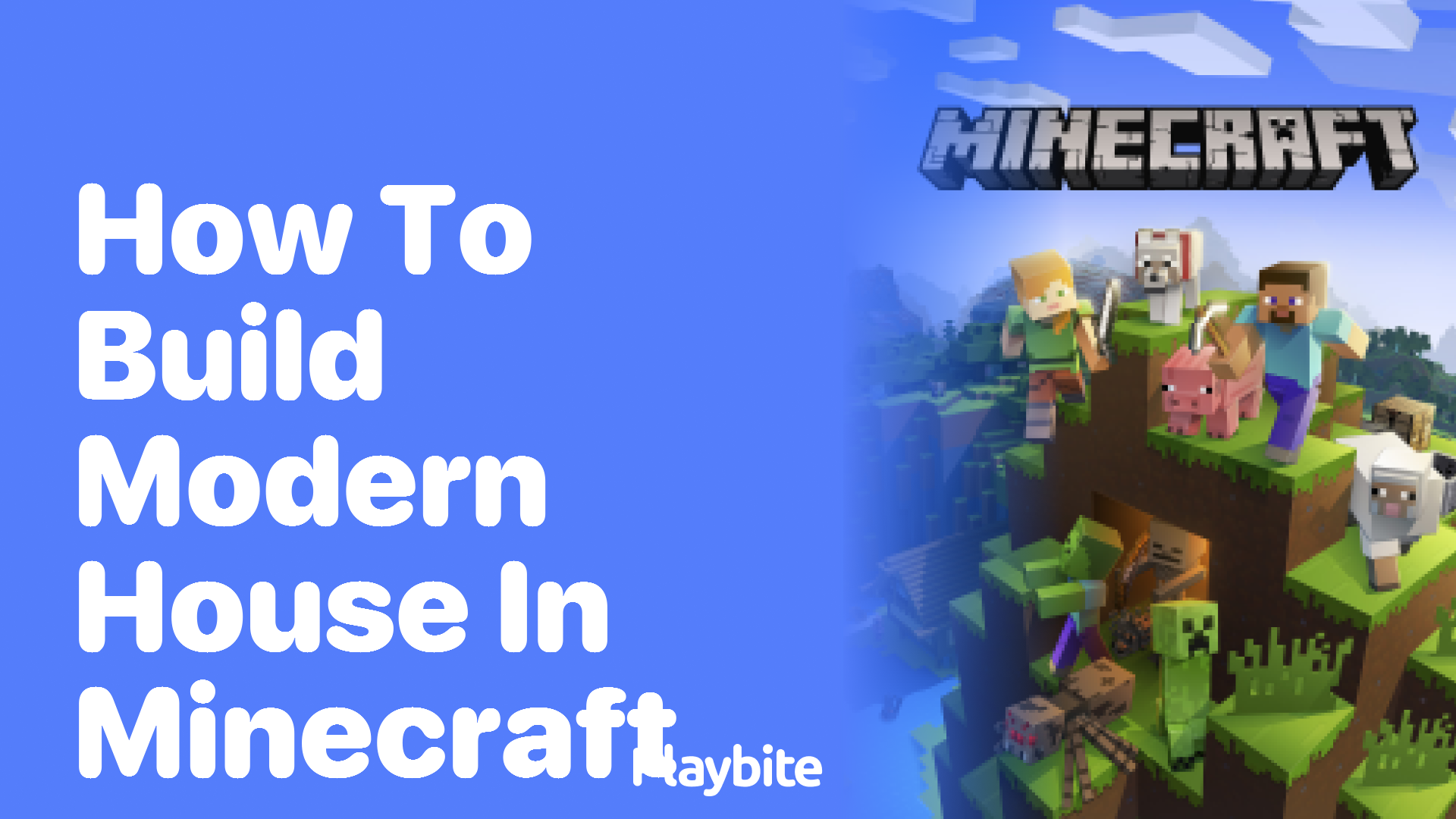 How to Build a Modern House in Minecraft