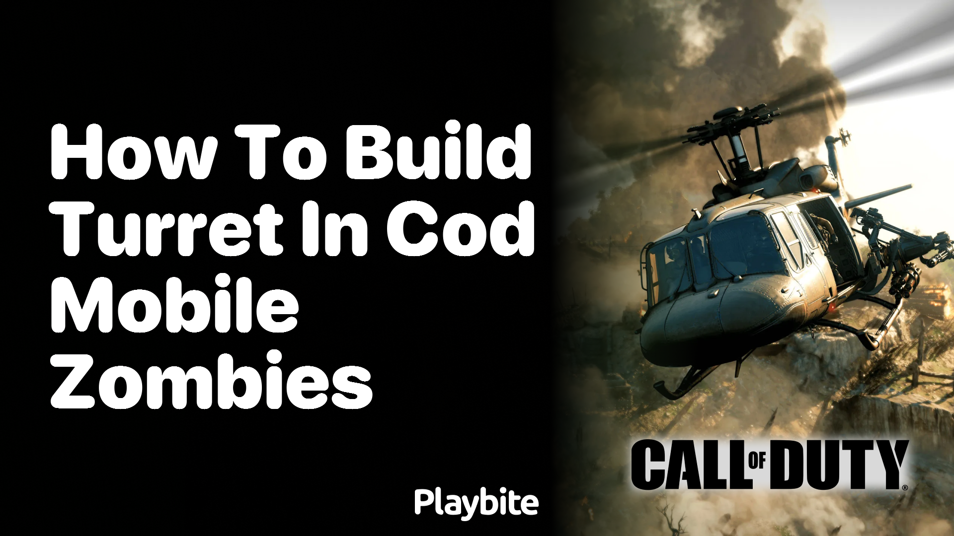 How to Build a Turret in COD Mobile Zombies