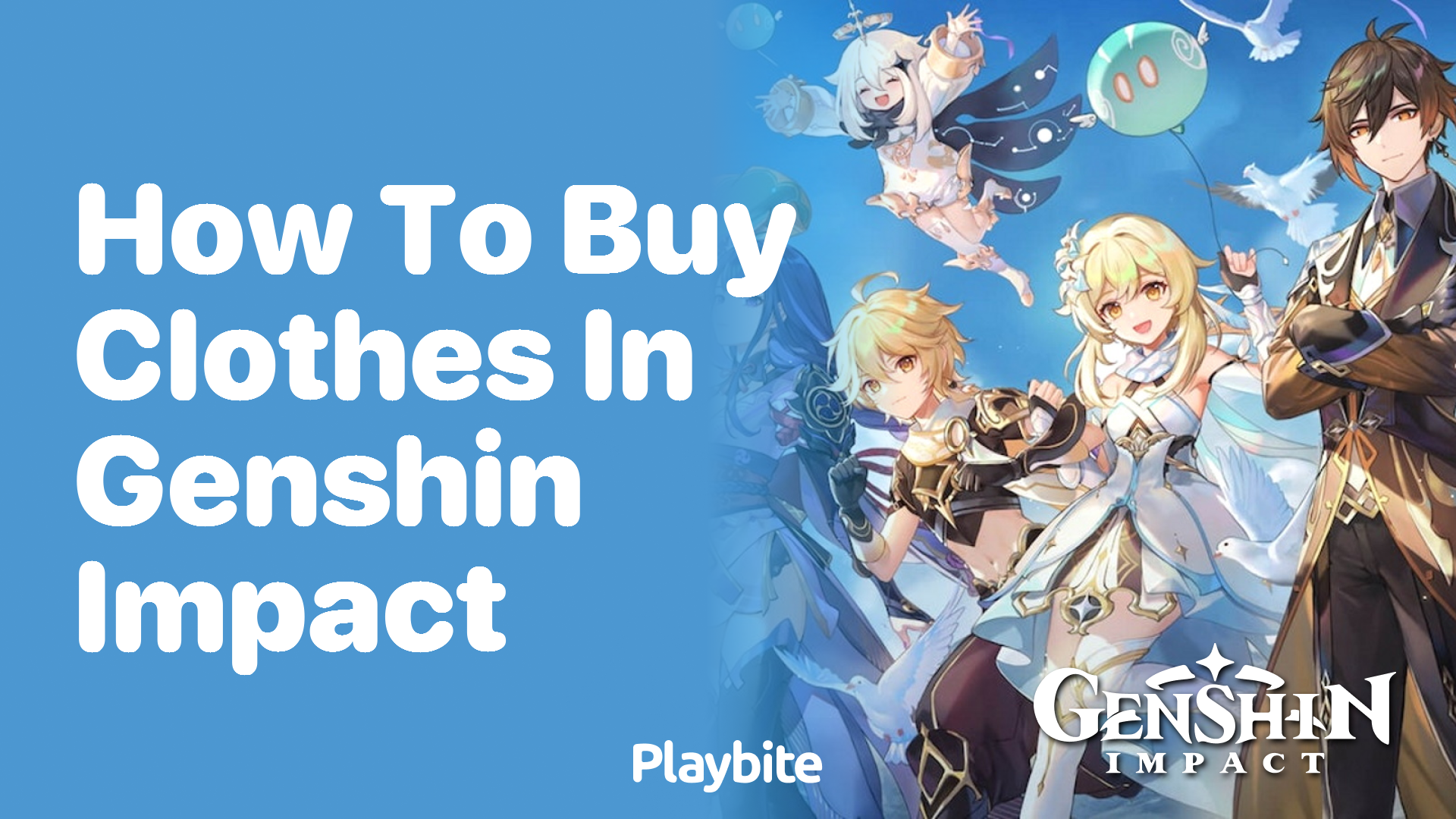 How to Buy Clothes in Genshin Impact: A Fun Guide