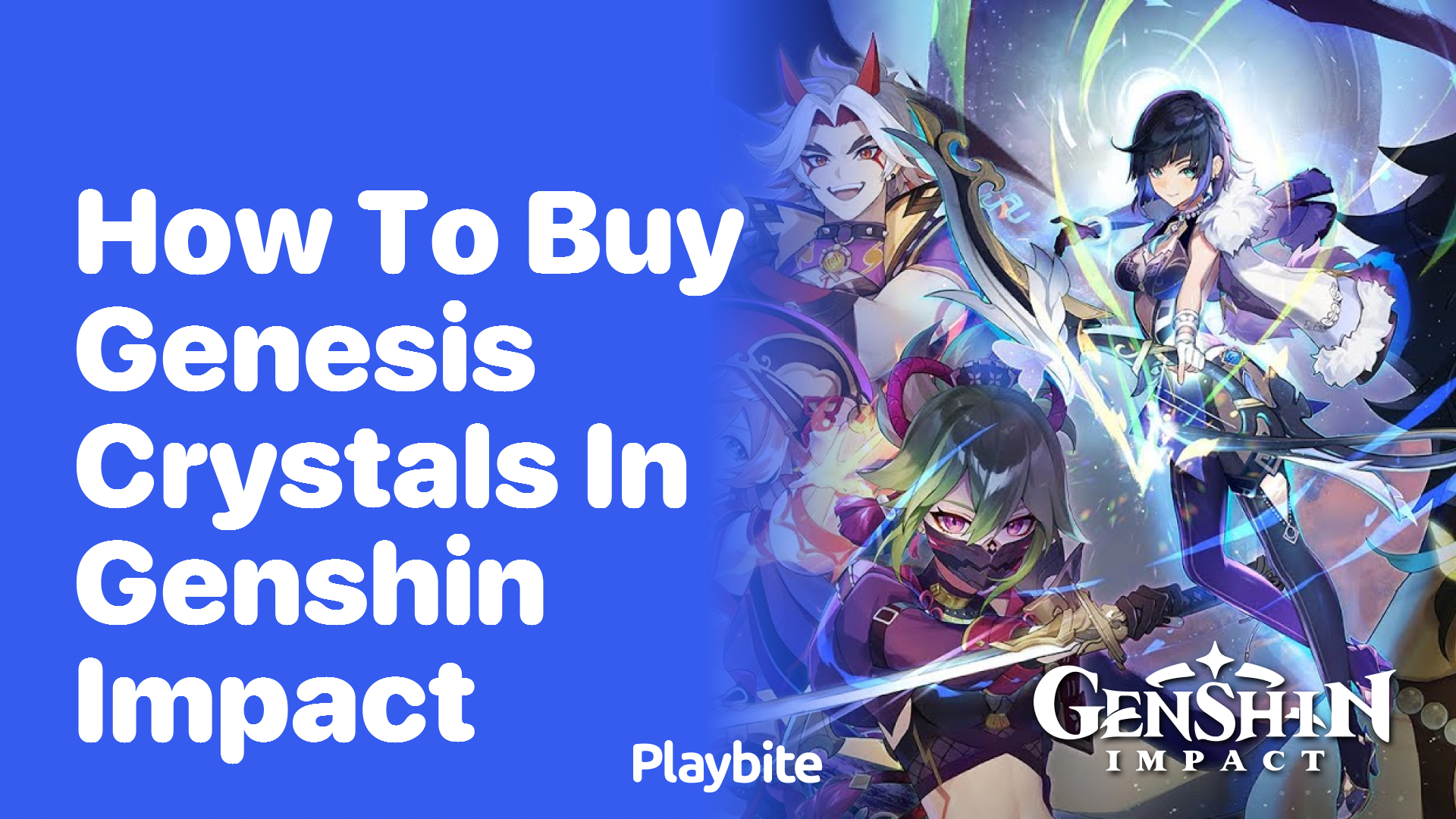 How to Buy Genesis Crystals in Genshin Impact
