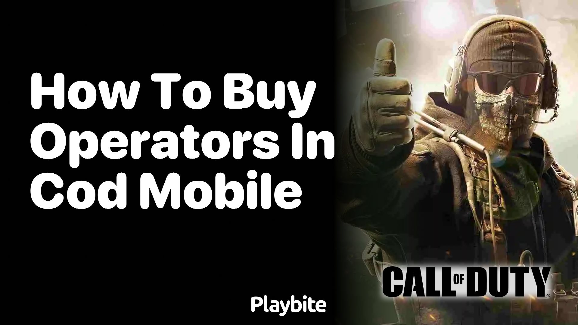 How to Buy Operators in COD Mobile: Unlock Your Favorite Characters