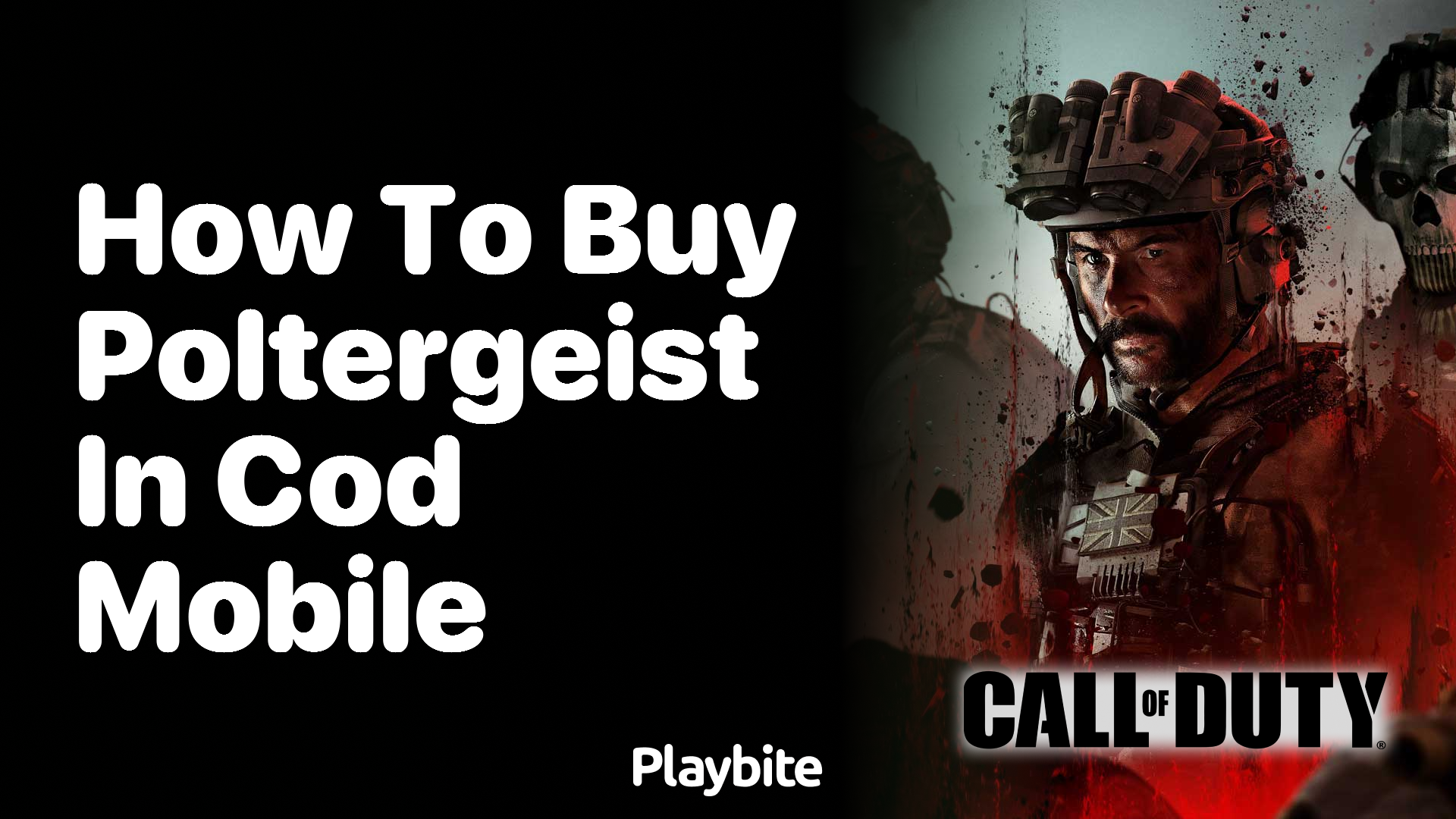 How to Buy the Poltergeist in COD Mobile