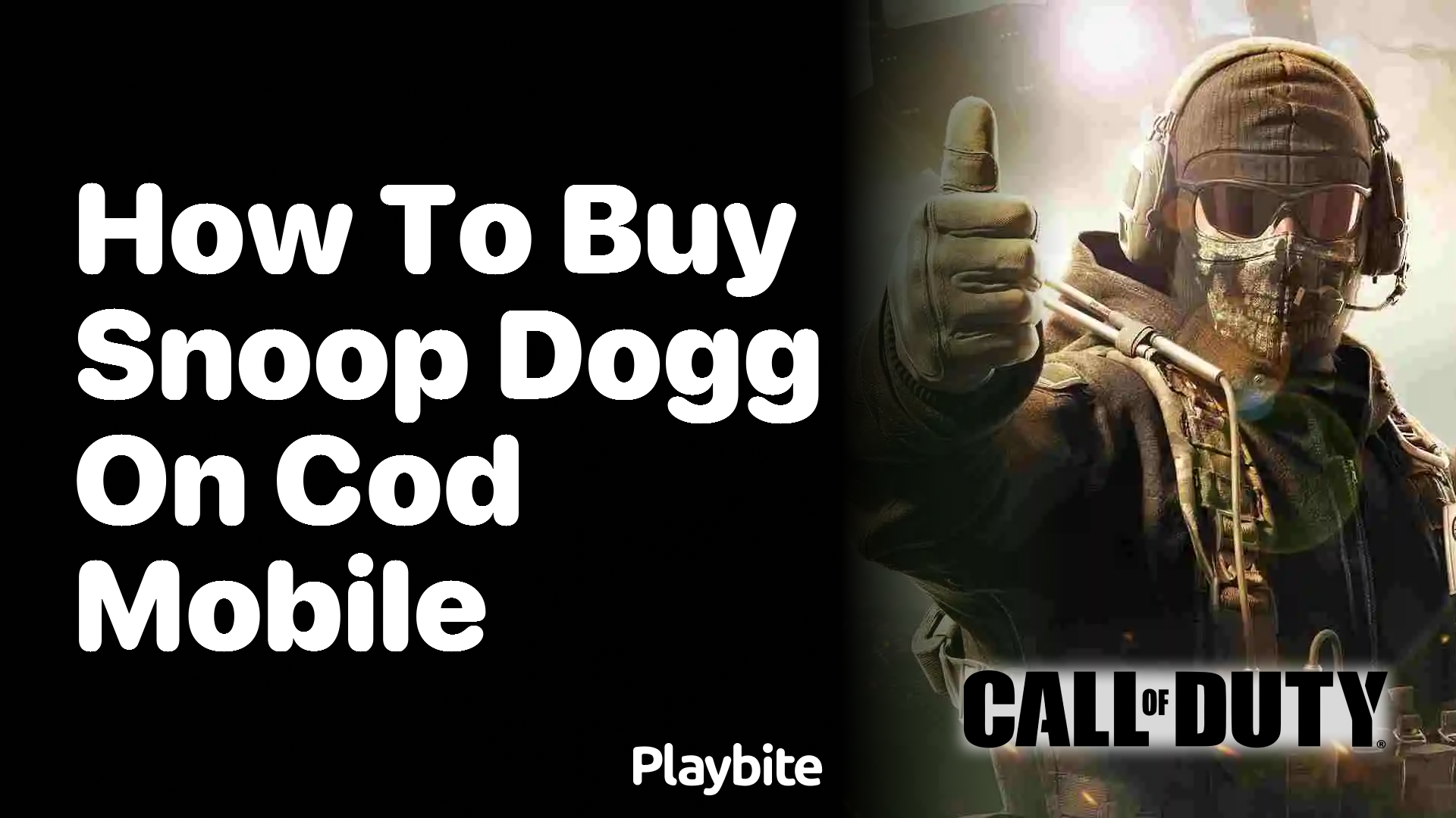 How to Buy Snoop Dogg on COD Mobile