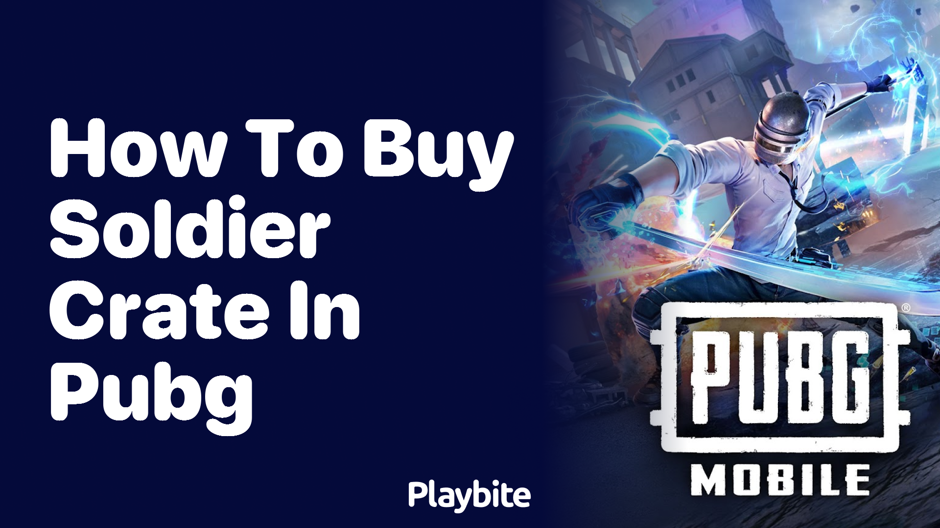 How to Buy a Soldier Crate in PUBG Mobile