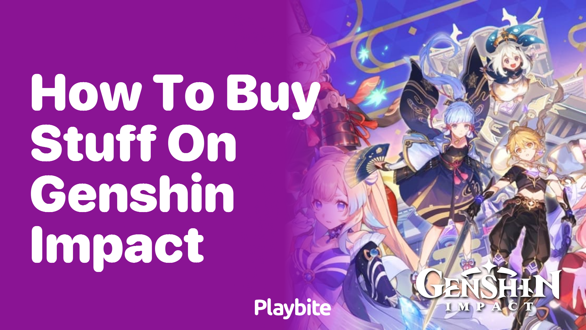How to Buy Stuff on Genshin Impact: A Simple Guide
