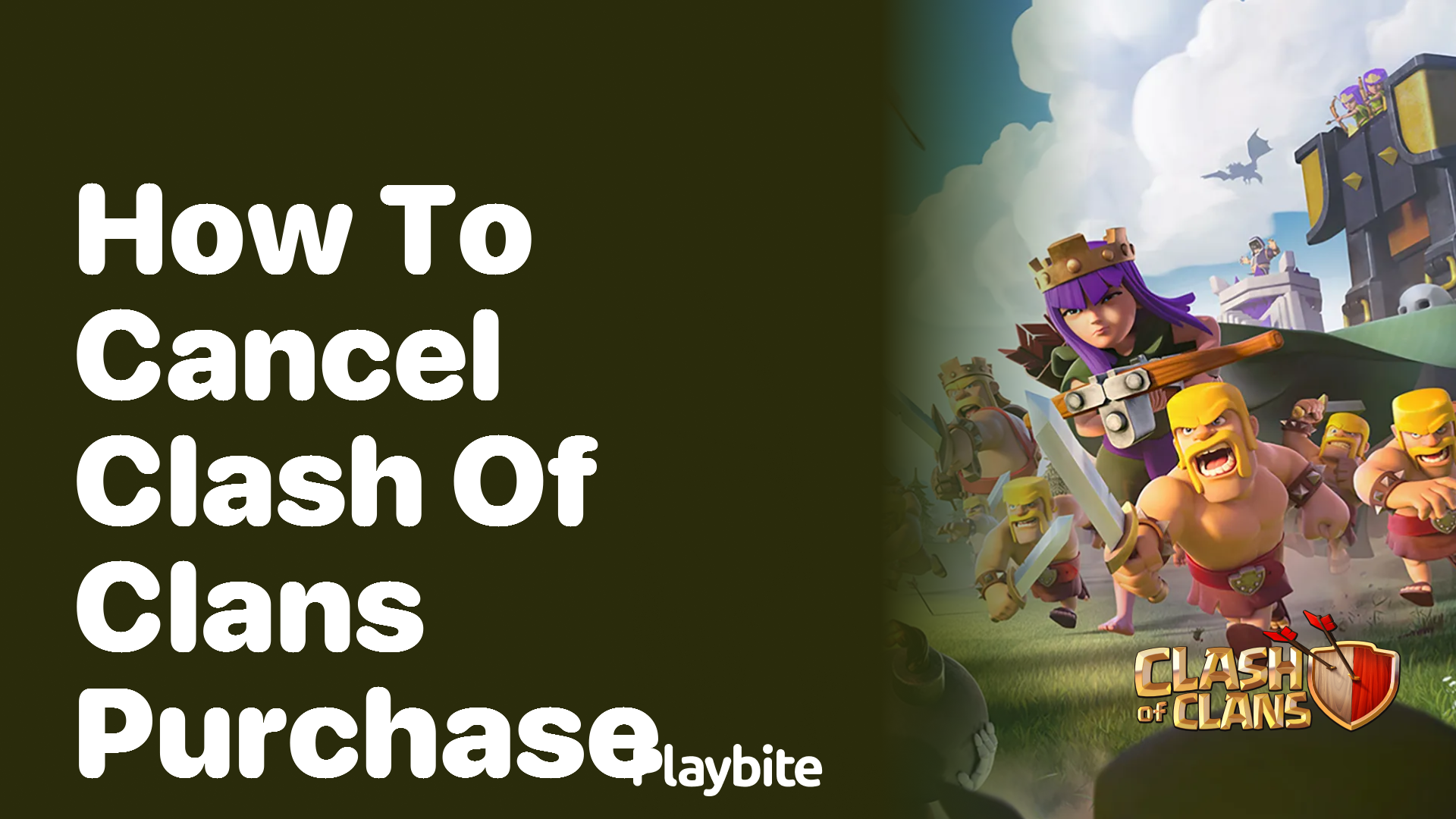 How to Cancel a Clash of Clans Purchase