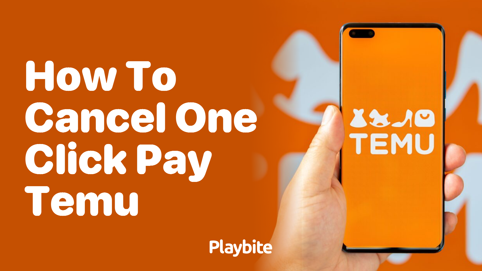 How to Cancel One Click Pay on Temu