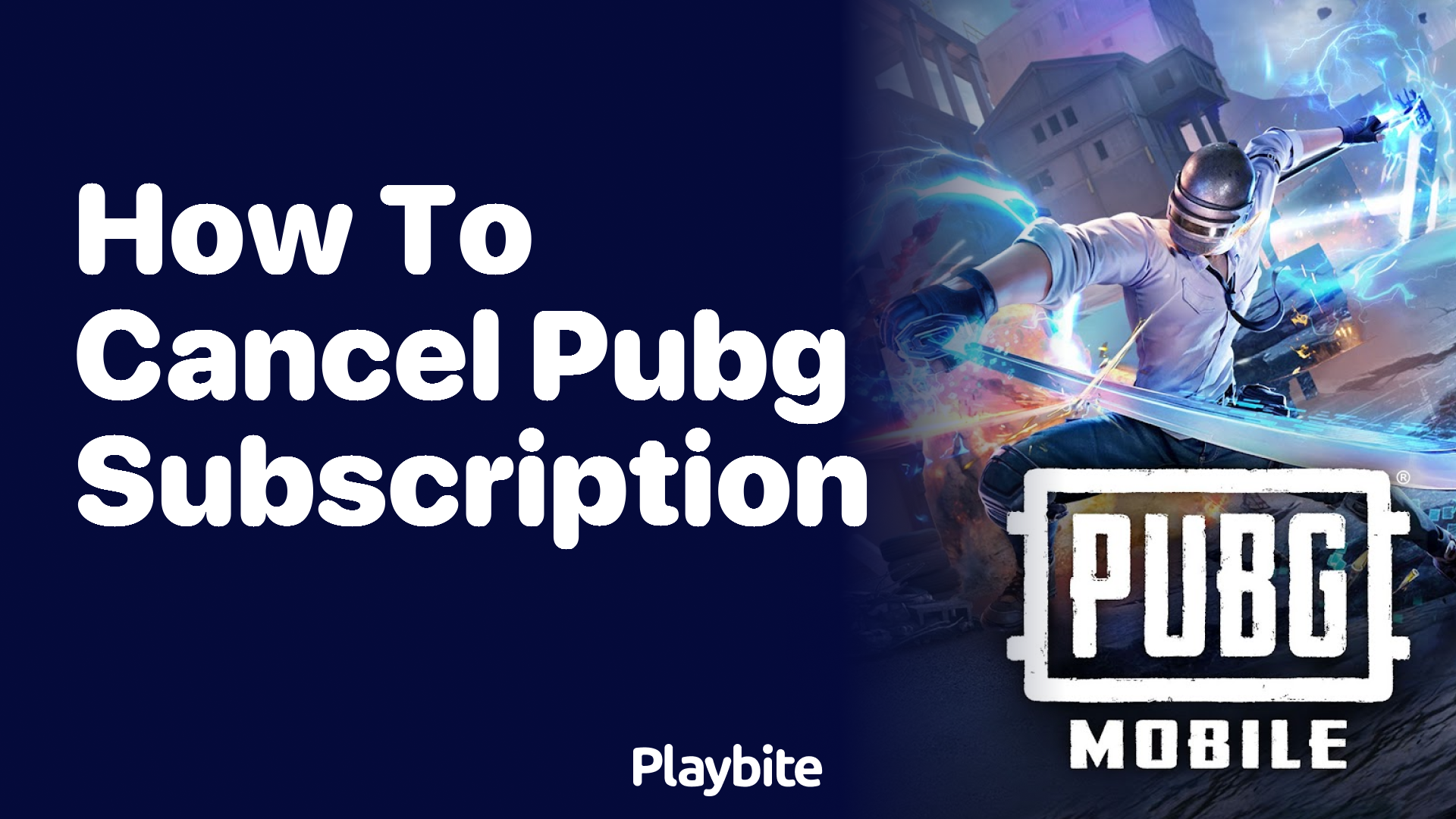 How to Cancel Your PUBG Subscription