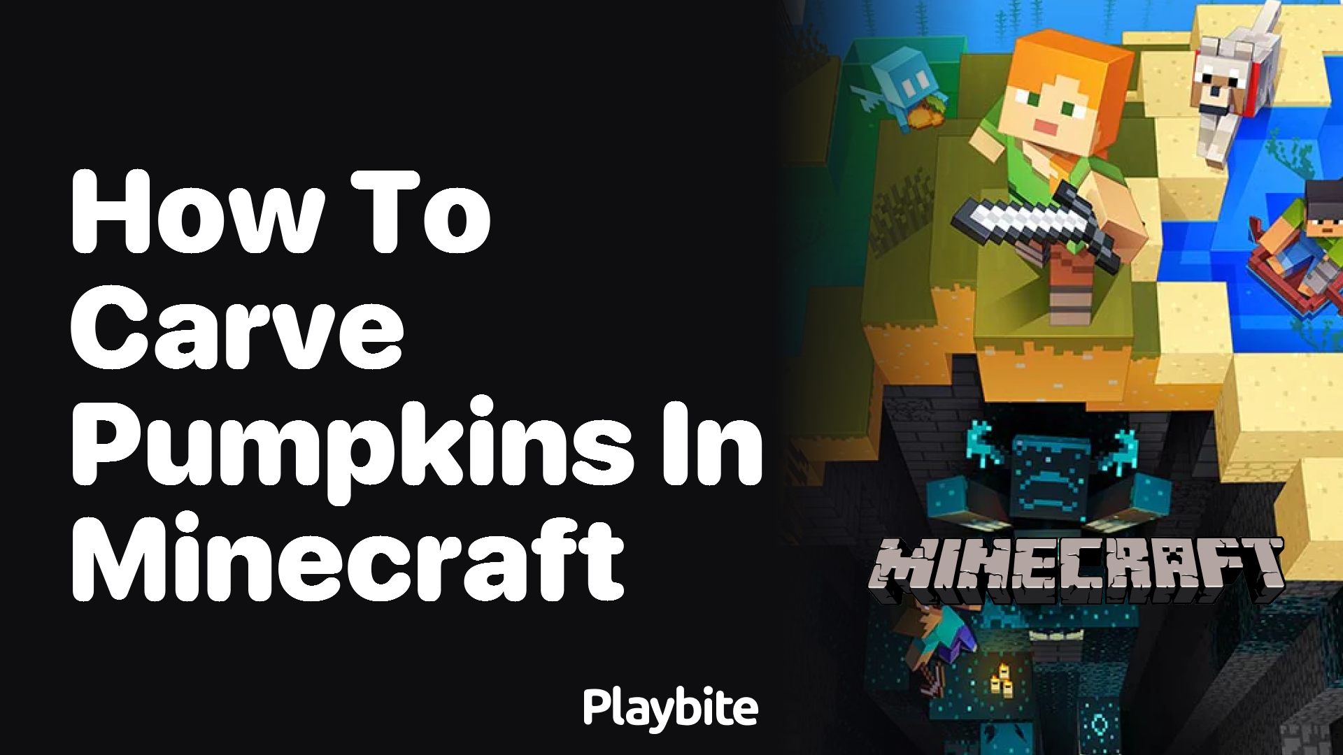How to Carve Pumpkins in Minecraft