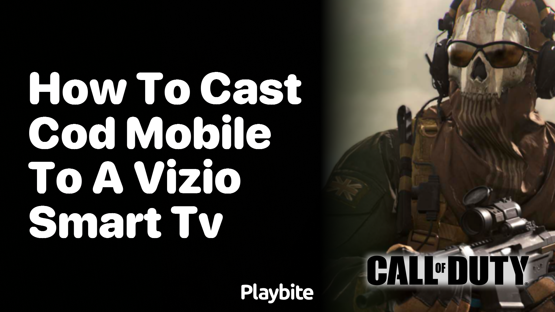 How to Cast COD Mobile to a Vizio Smart TV