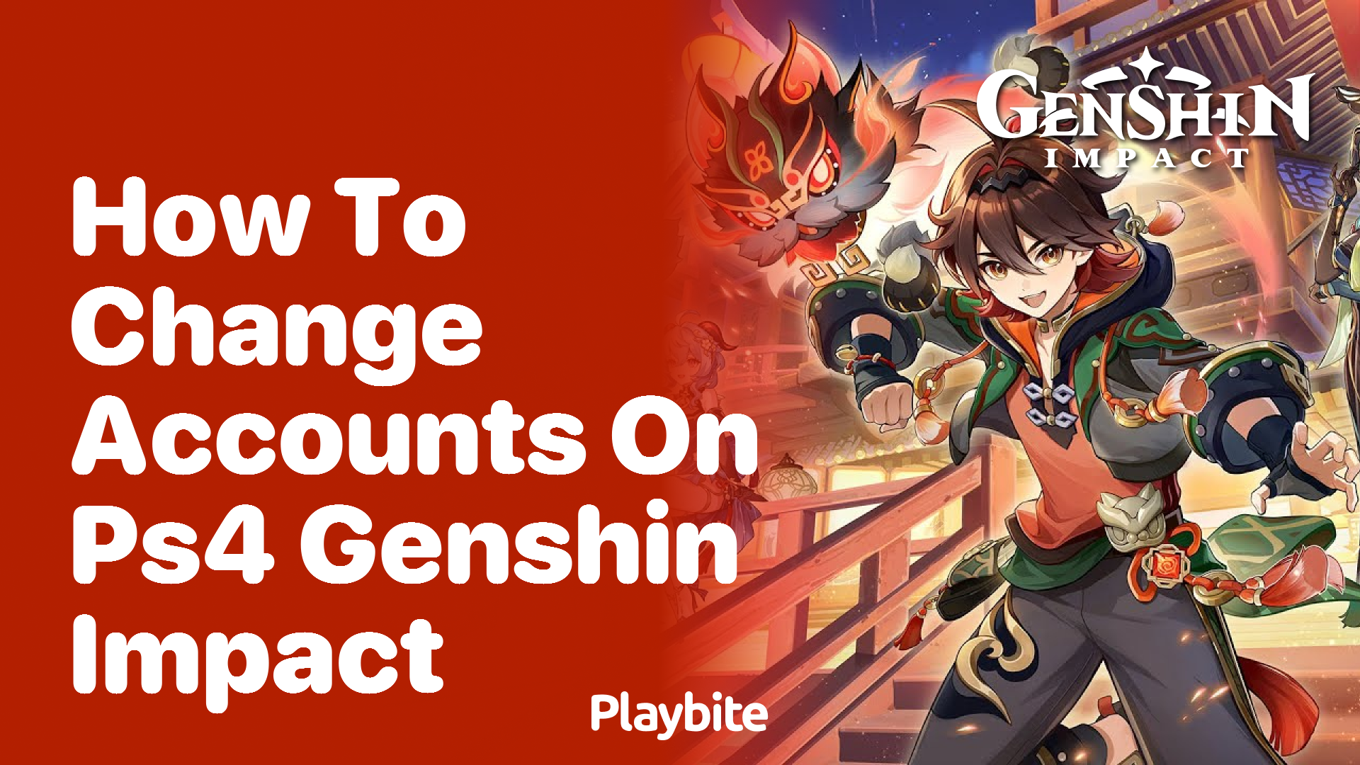 How to Switch Accounts on PS4 for Genshin Impact