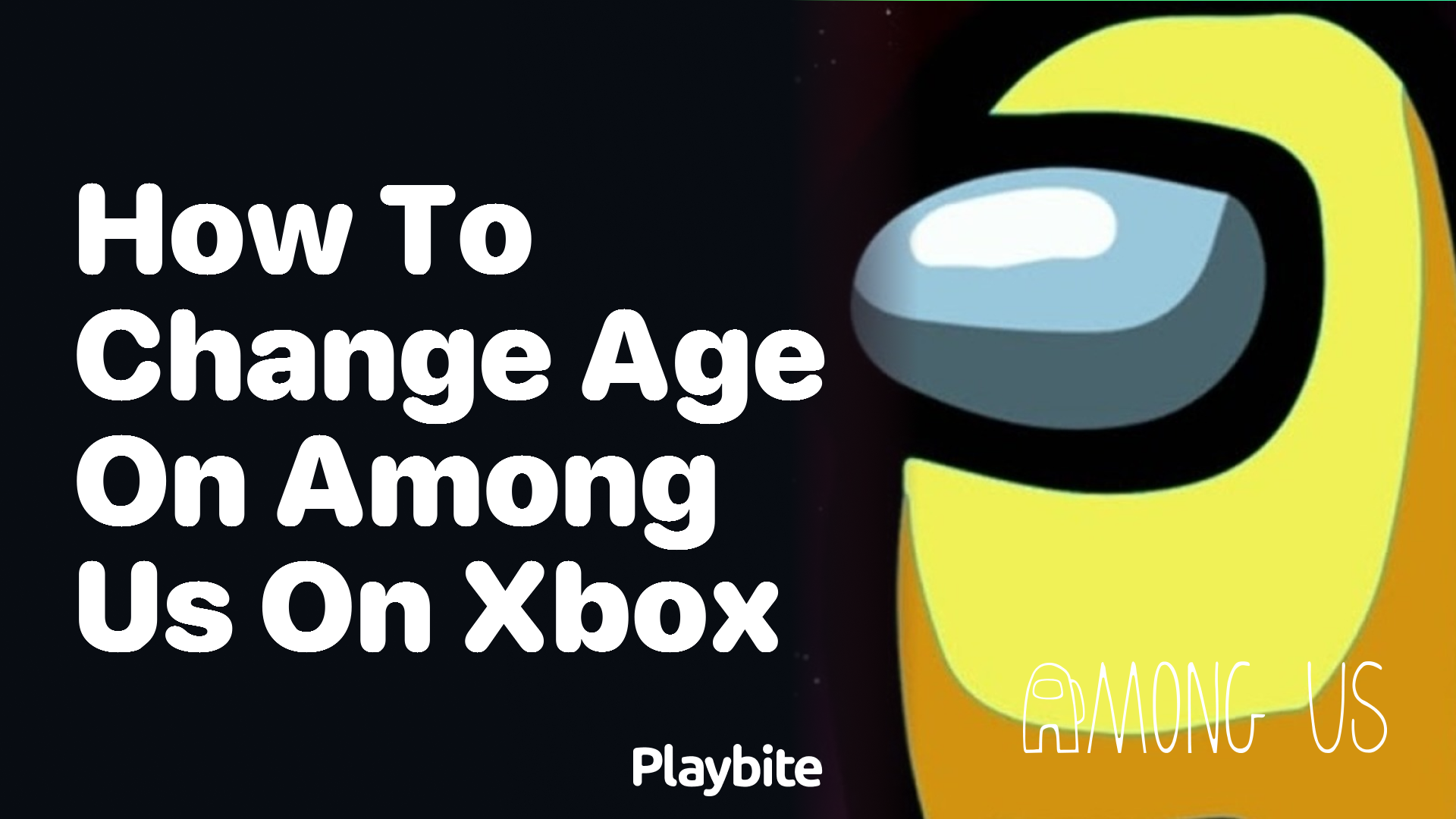 How to Change Your Age on Among Us on Xbox