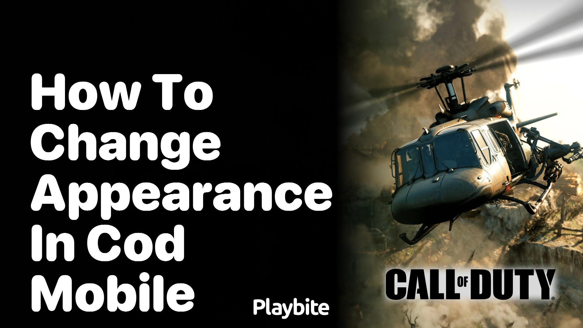 How to Change Your Appearance in COD Mobile