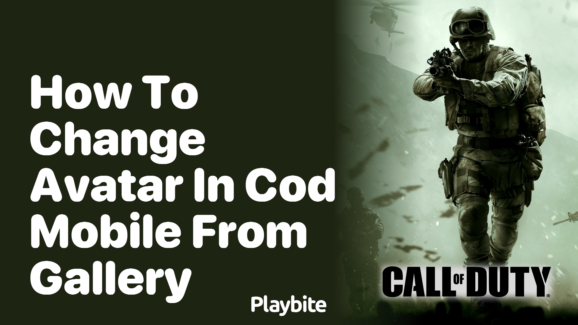 How to Change Your Avatar in COD Mobile from Your Gallery
