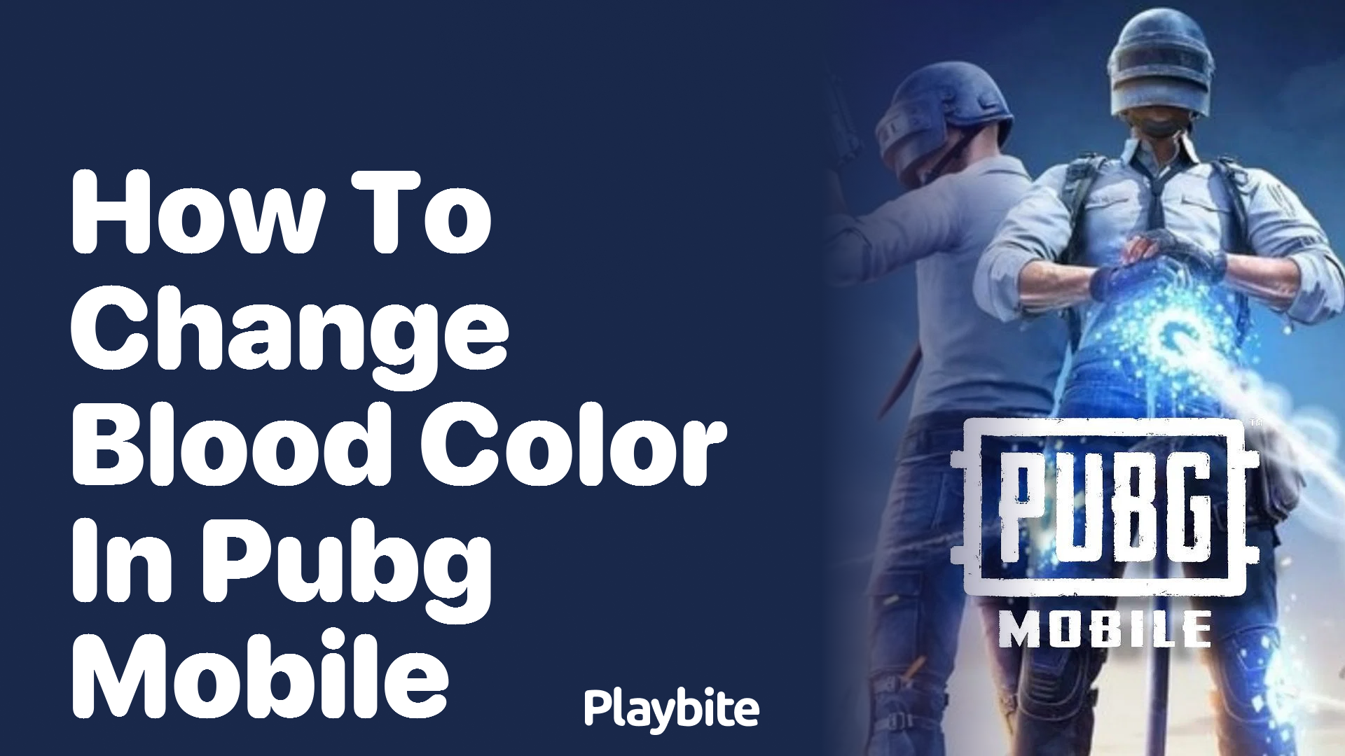 How to Change Blood Color in PUBG Mobile