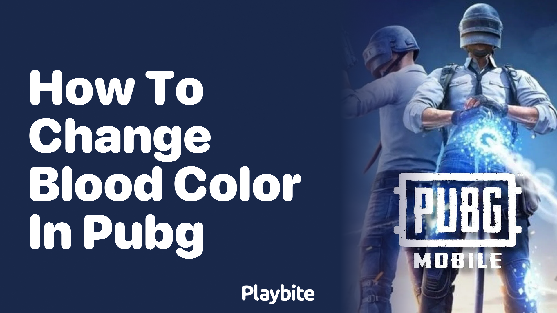 How to Change Blood Color in PUBG Mobile