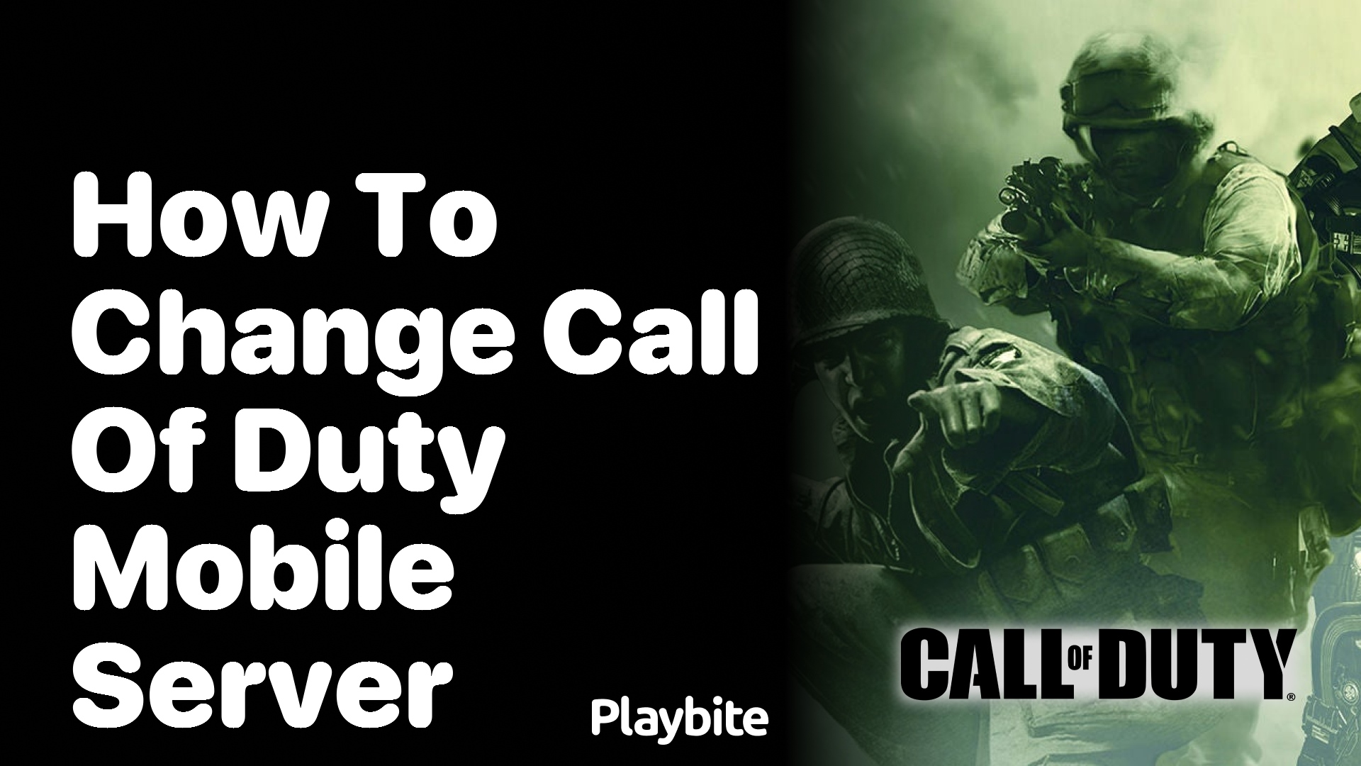 How to Change Your Server in Call of Duty Mobile
