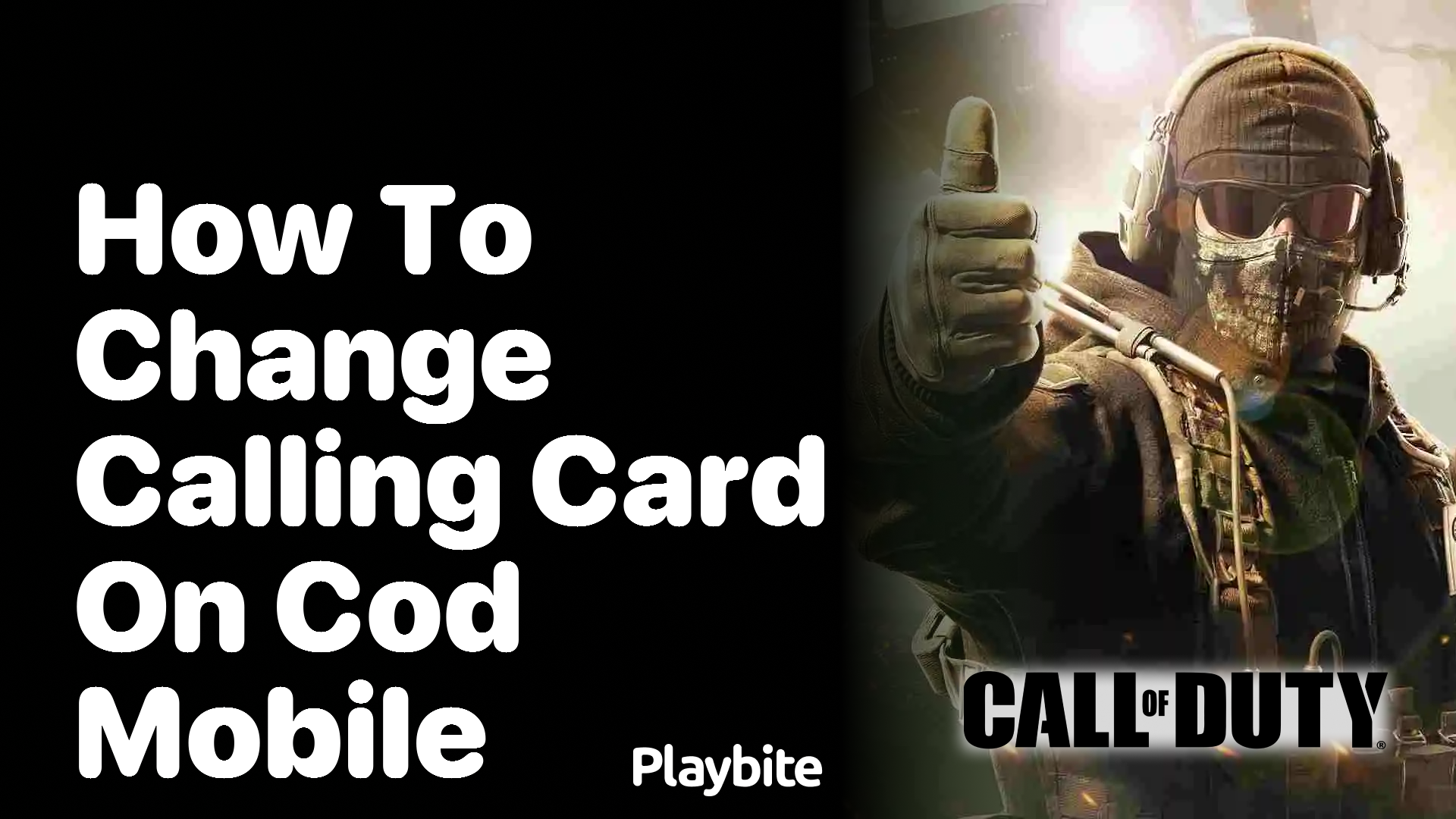How to Change Your Calling Card on COD Mobile