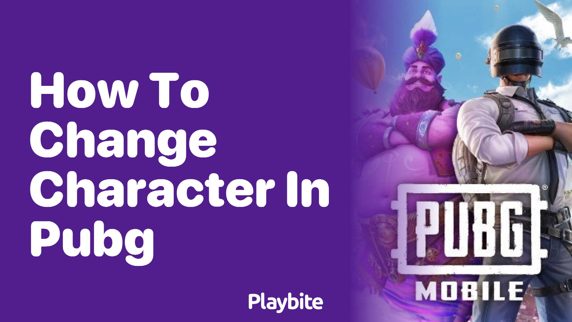 How to Change Your Character in PUBG Mobile