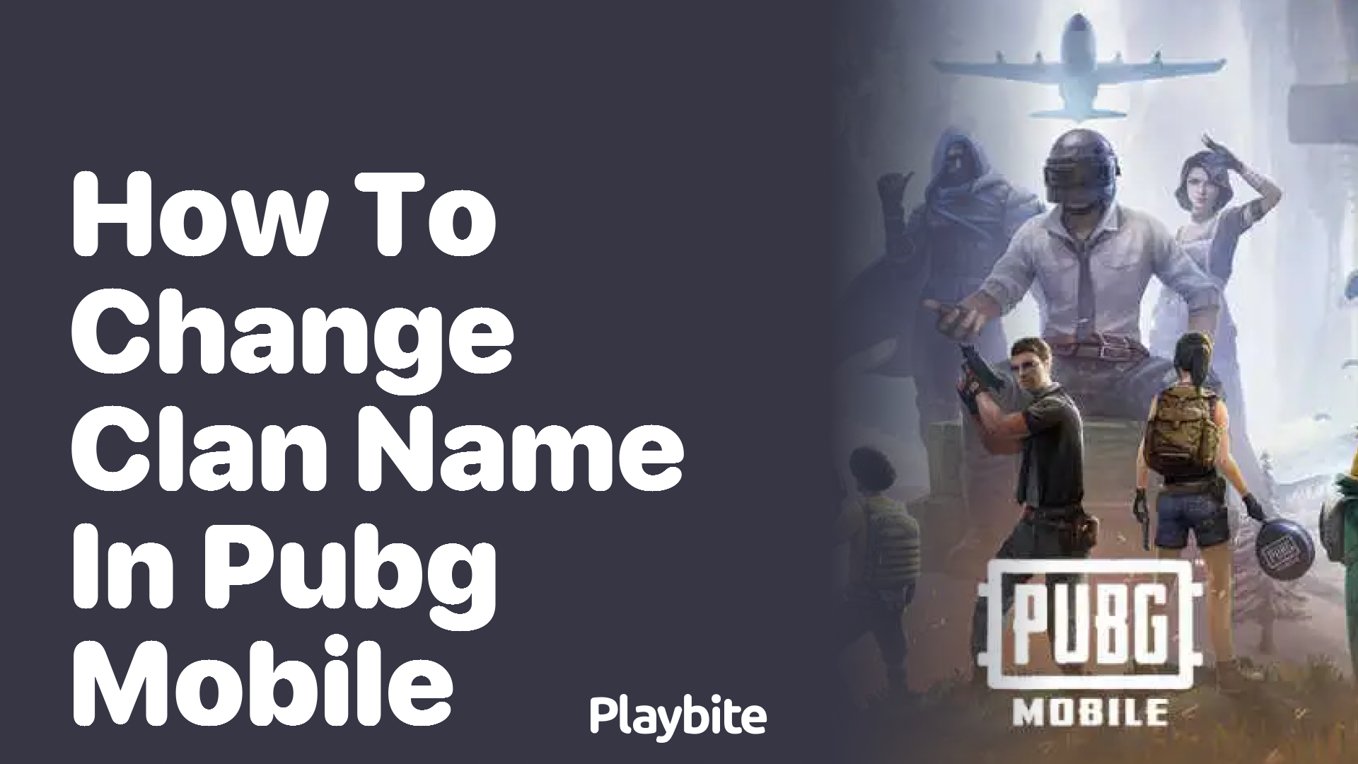 How to Change Your Clan Name in PUBG Mobile
