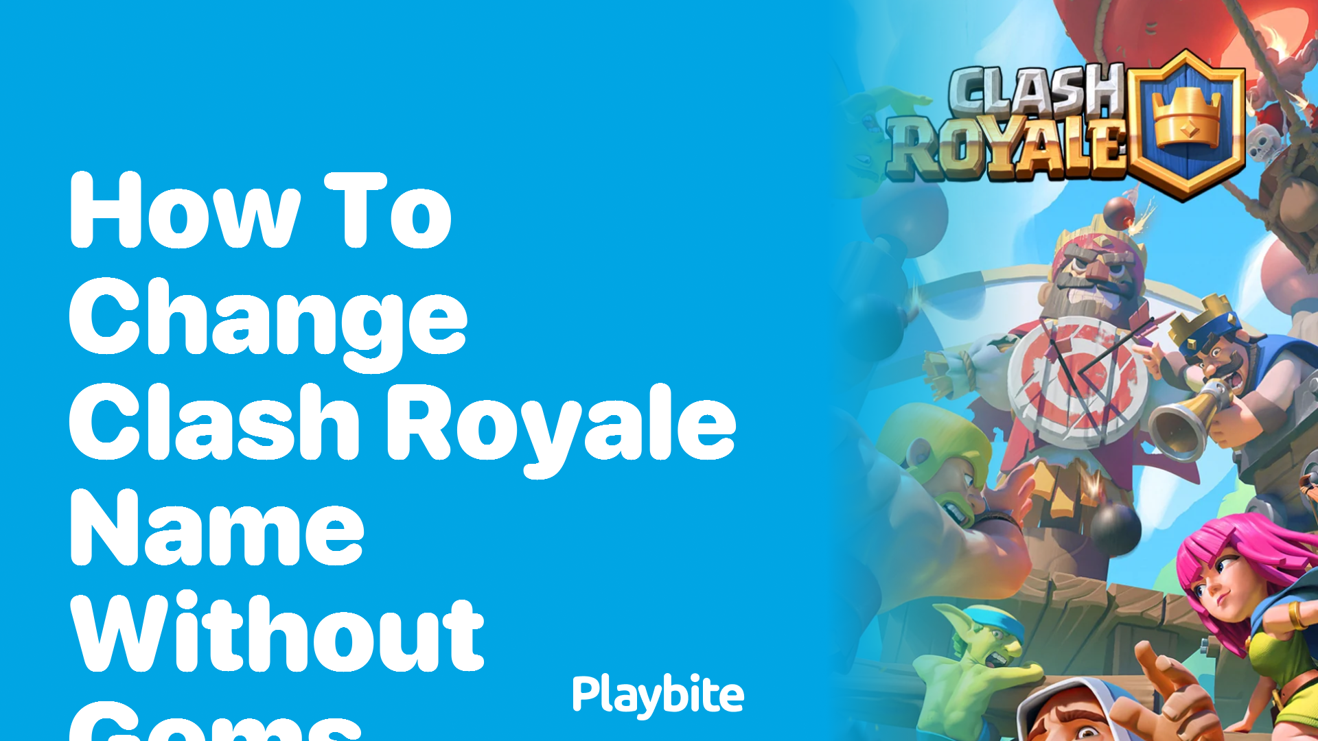 How to Change Your Clash Royale Name Without Using Gems Playbite