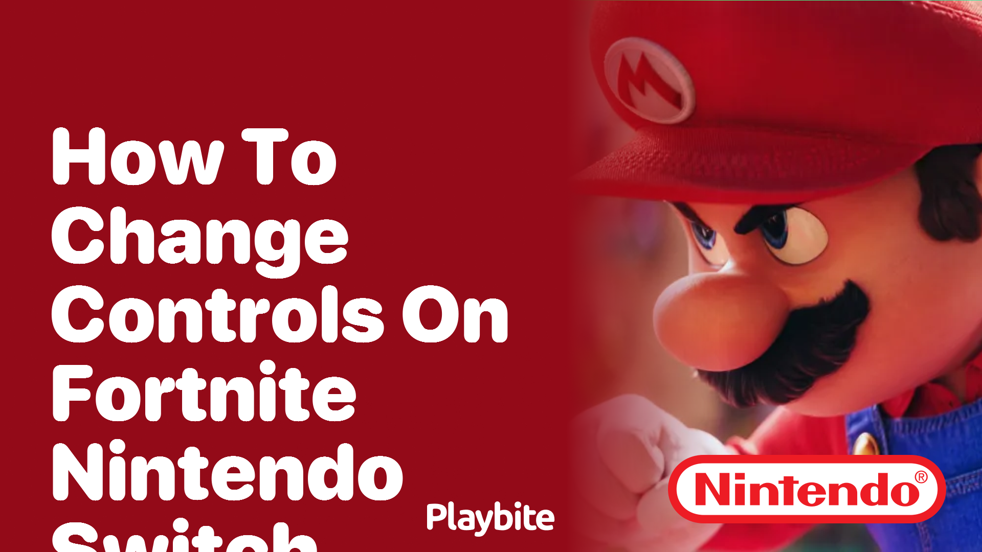 How to Change Controls on Fortnite Nintendo Switch