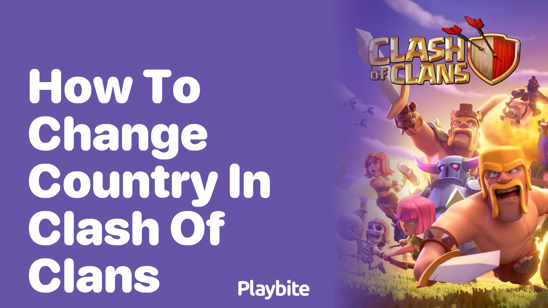 How to Change Your Country in Clash of Clans