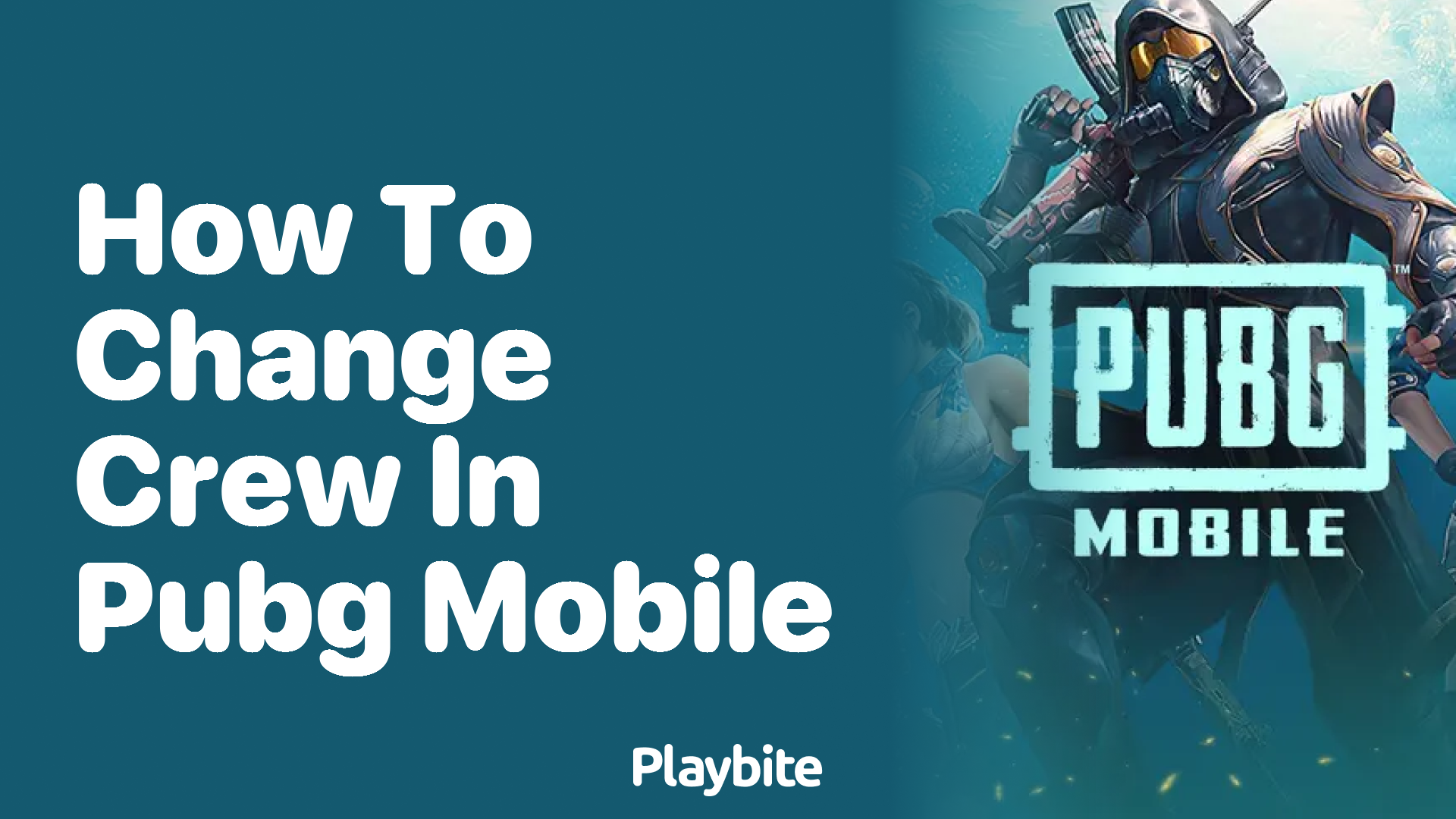 How to Change Your Crew in PUBG Mobile