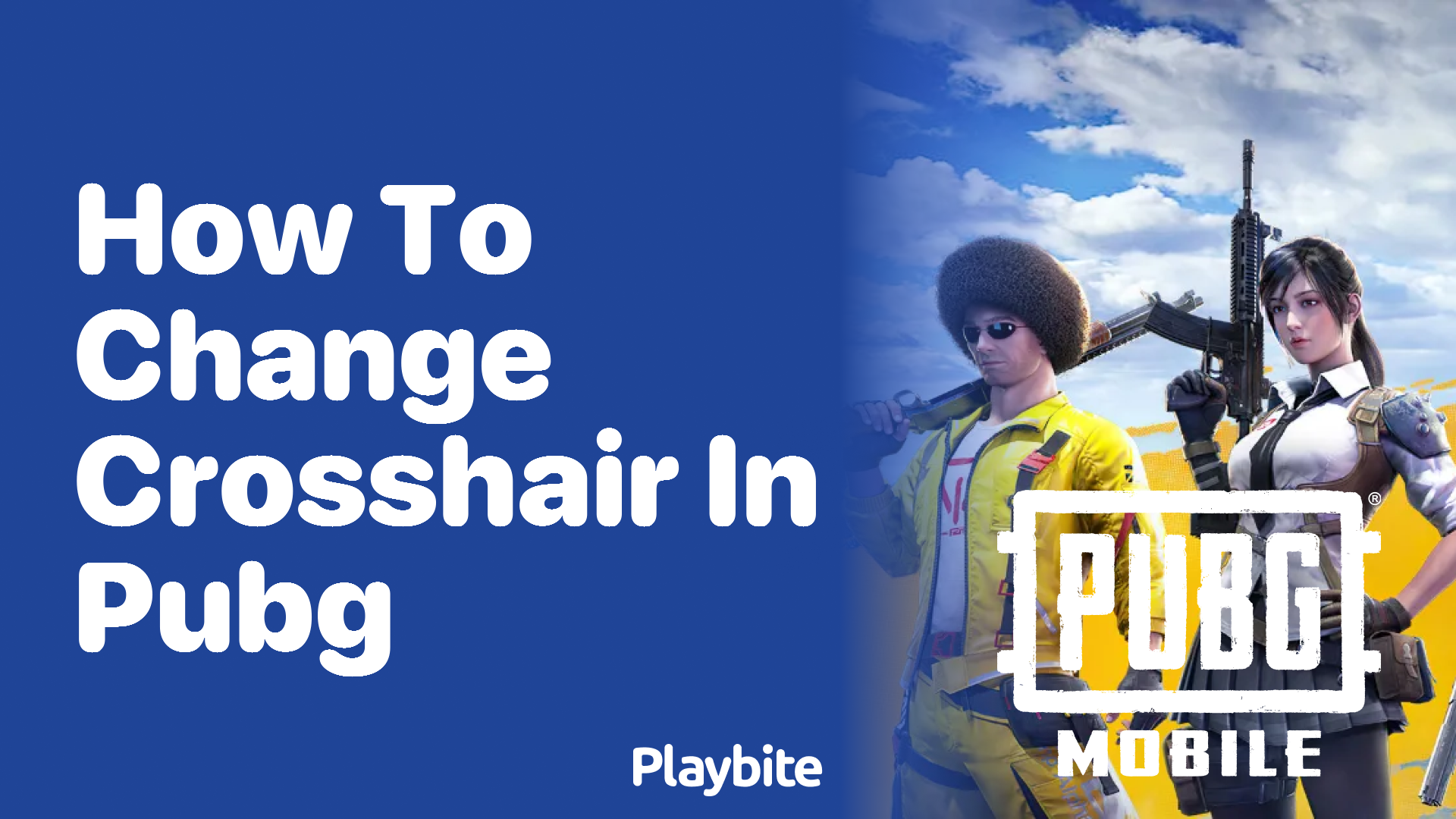 How to Change Your Crosshair in PUBG Mobile