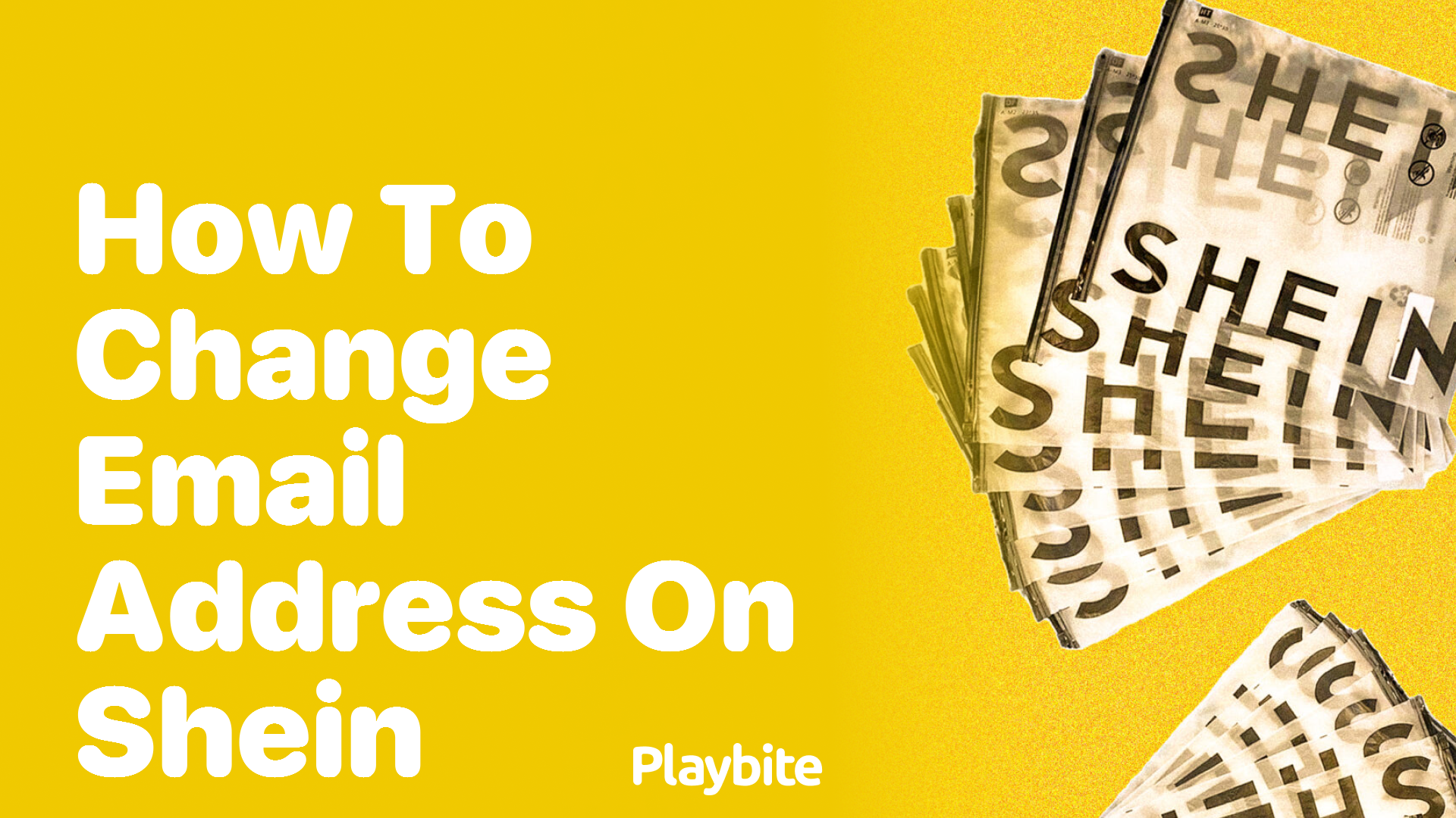 How to Change Your Email Address on SHEIN