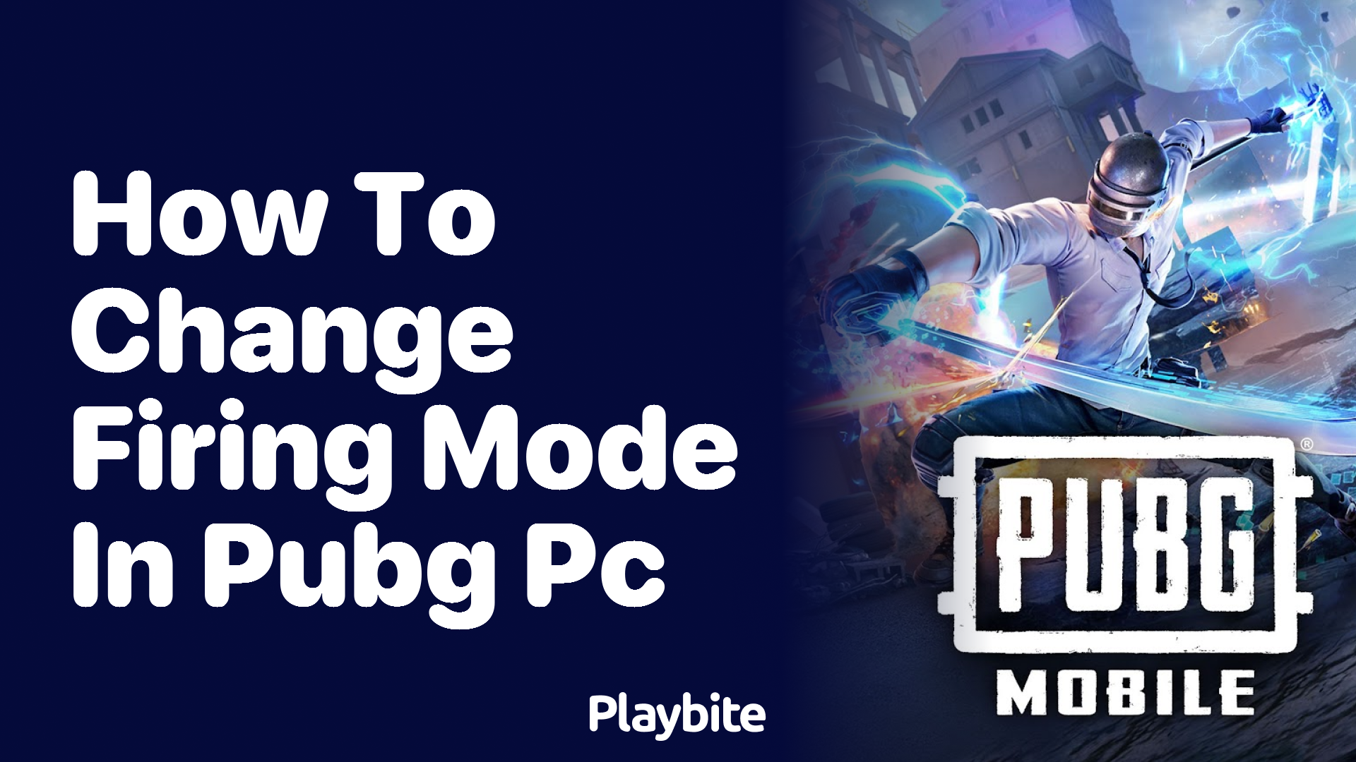 How to Change Firing Mode in PUBG PC