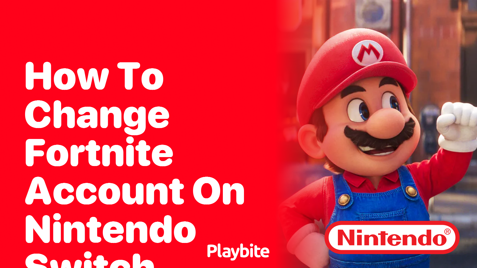 How to Change Your Fortnite Account on Nintendo Switch