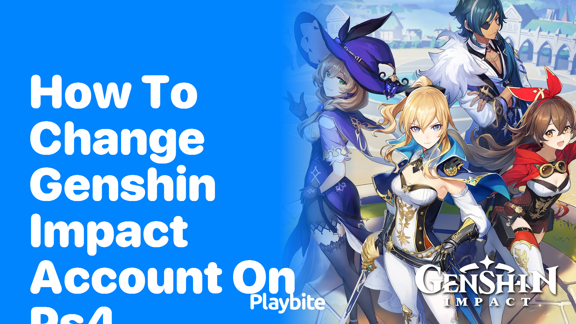 How to Change Your Genshin Impact Account on PS4