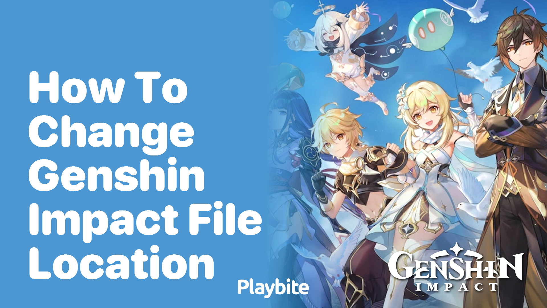 How to Change Genshin Impact File Location: A Simple Guide - Playbite