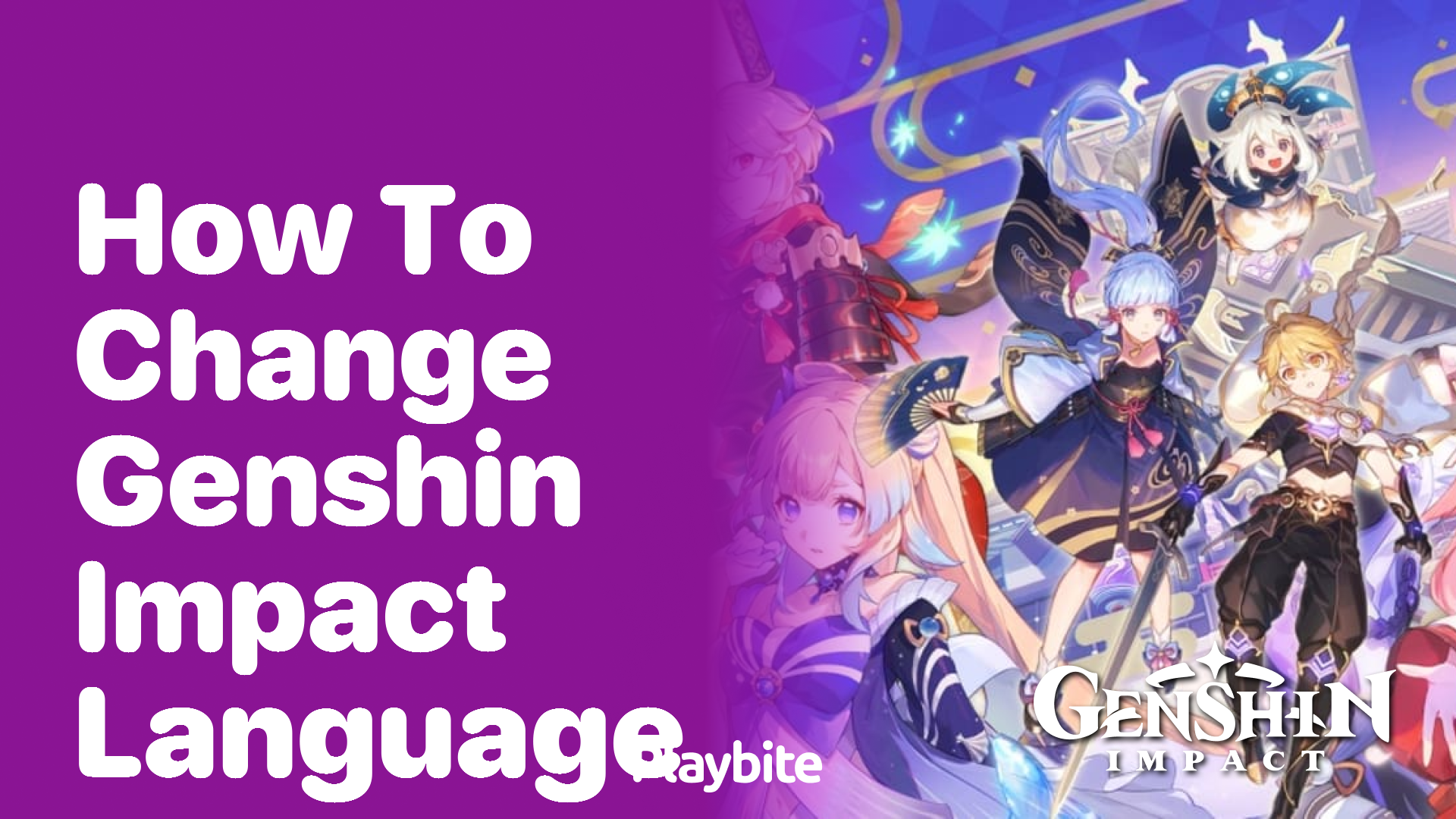 How to Change Language in Genshin Impact