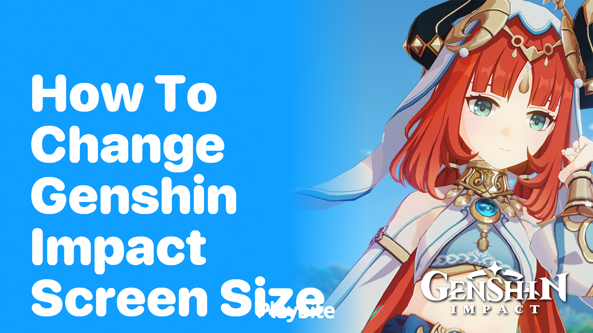 How to Change Genshin Impact Screen Size