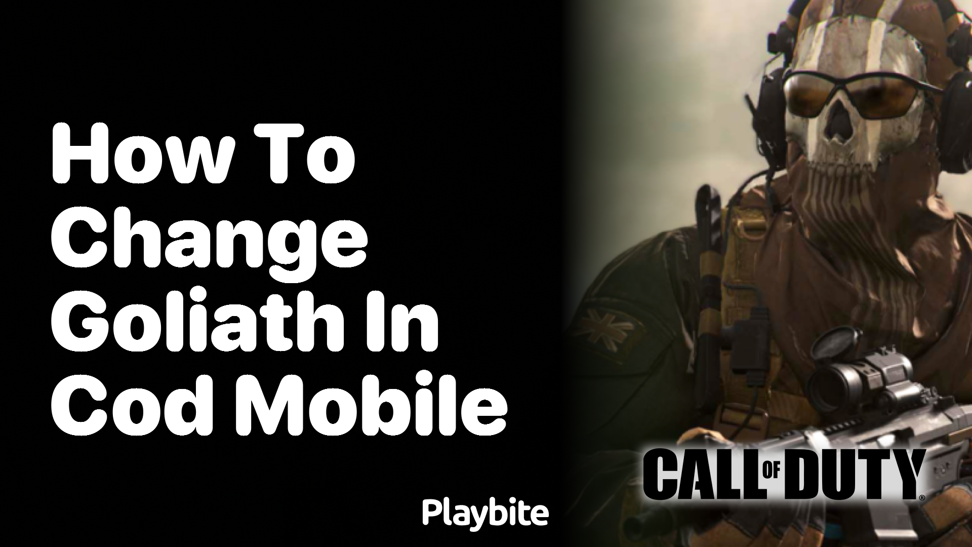 How to Change Goliath in COD Mobile: A Simple Guide