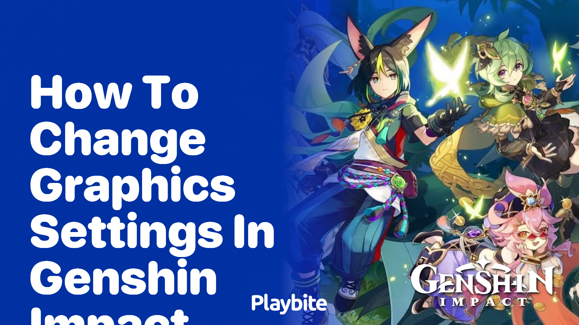How to Change Graphics Settings in Genshin Impact