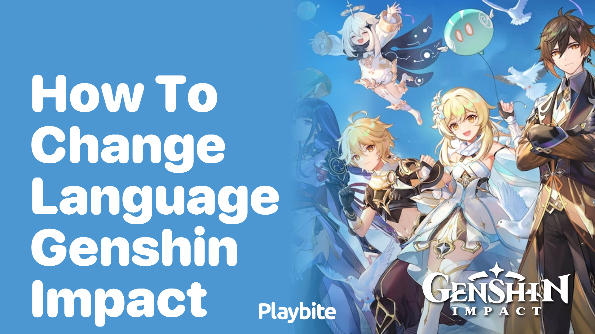 How to Change Language in Genshin Impact