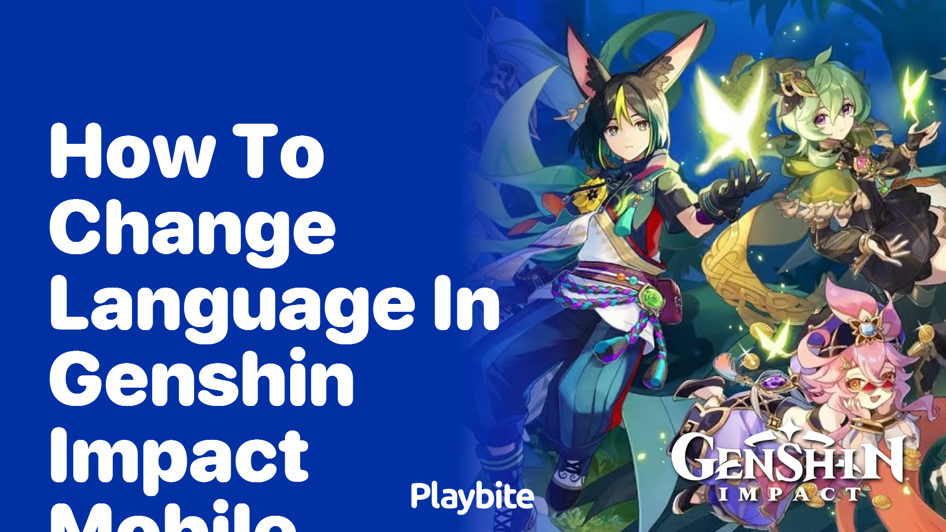 How to Change Language in Genshin Impact Mobile