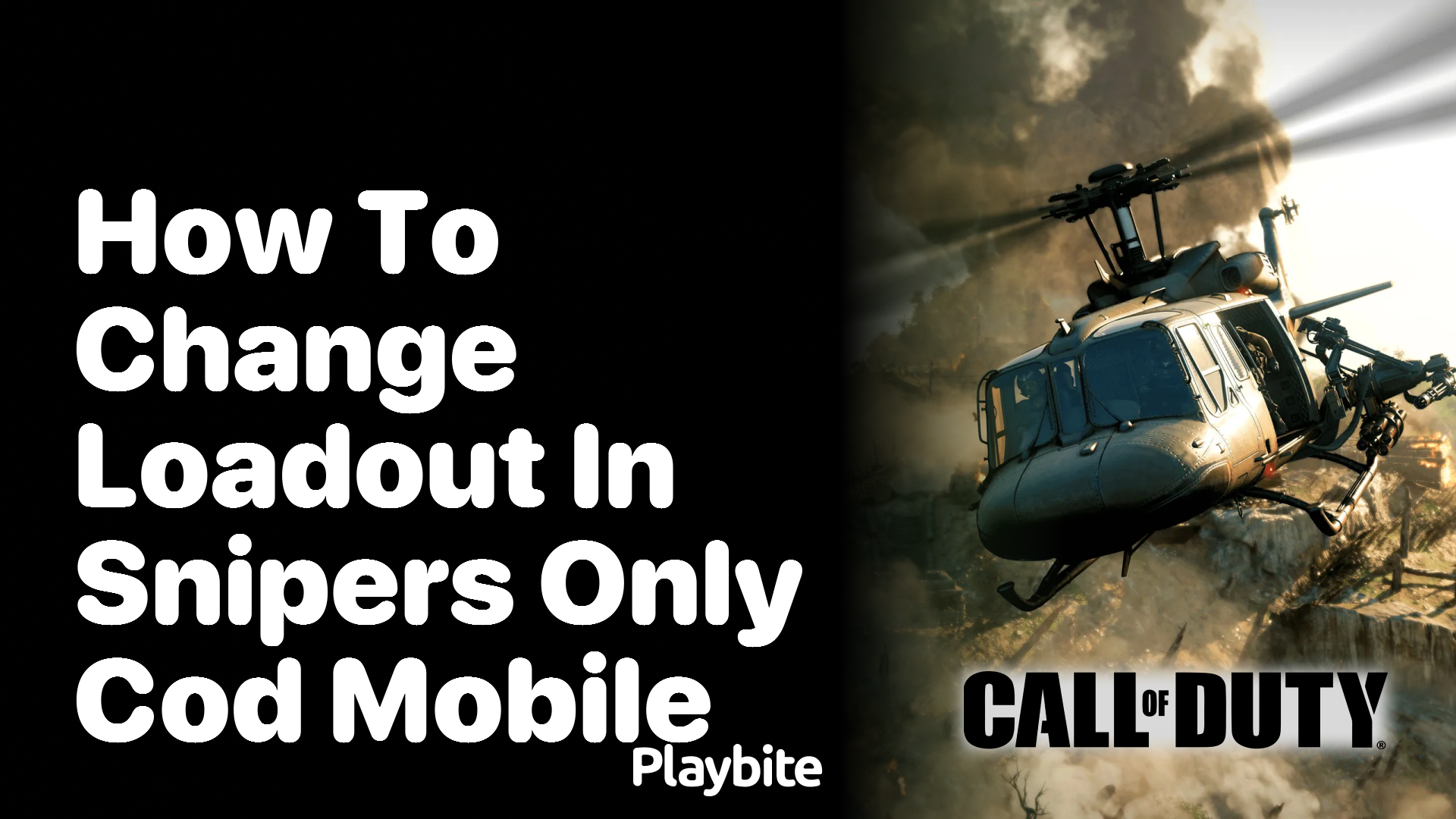How to Change Your Loadout in Snipers Only in COD Mobile