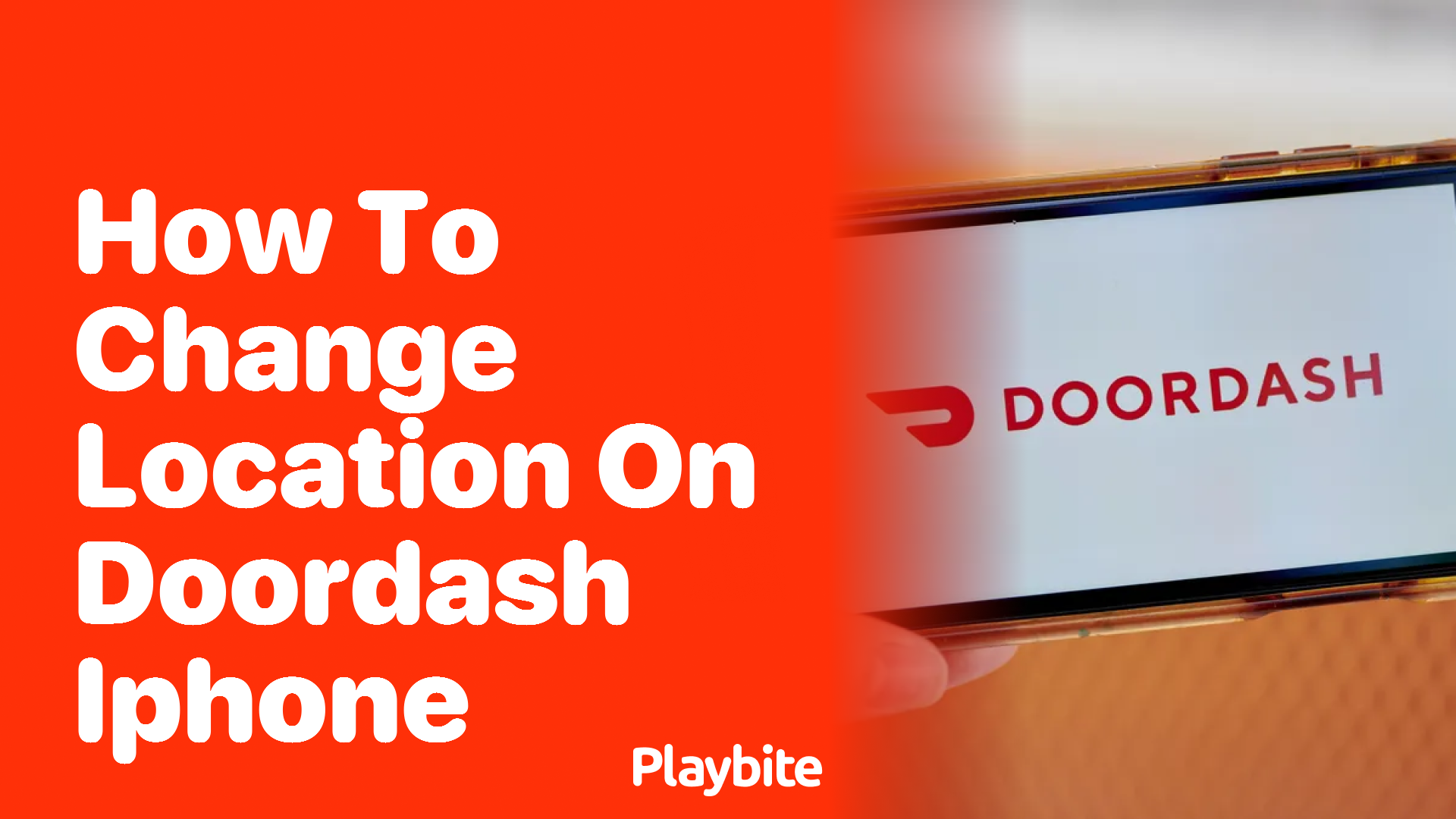 How to Change Location on DoorDash iPhone