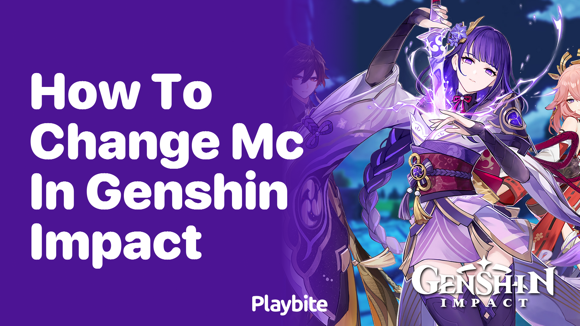 How to Change Your Main Character in Genshin Impact
