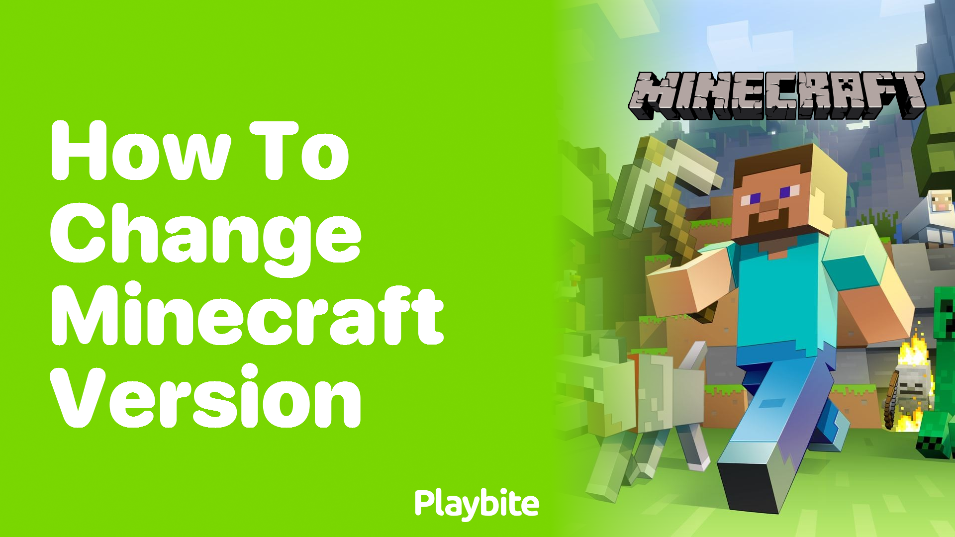 How to Change Your Minecraft Version Easily