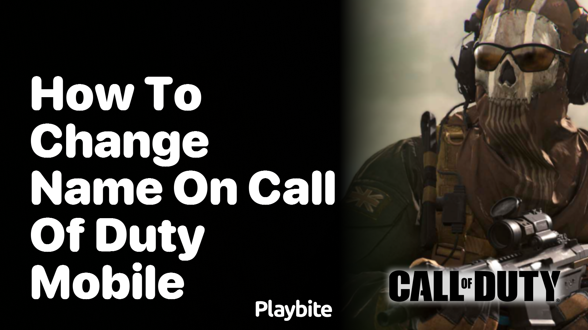 How to Change Your Name on Call of Duty Mobile
