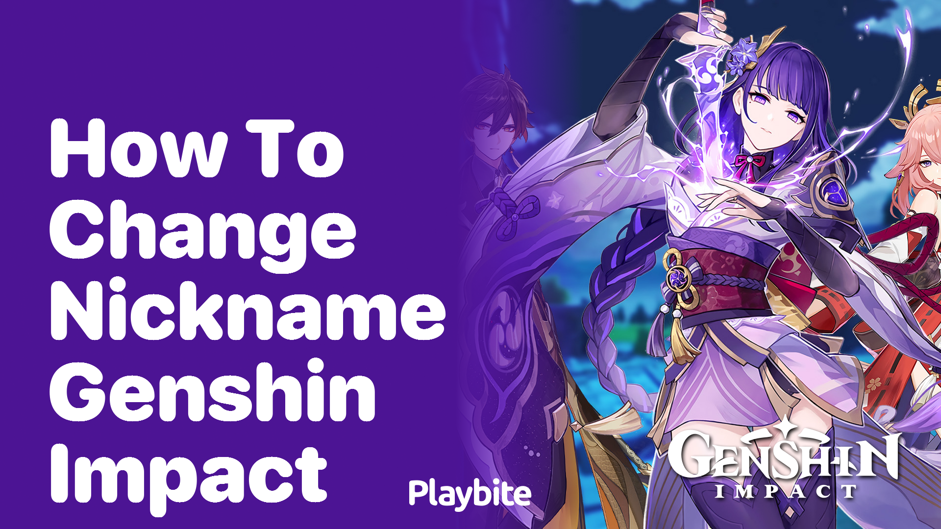 How to Change Your Nickname in Genshin Impact