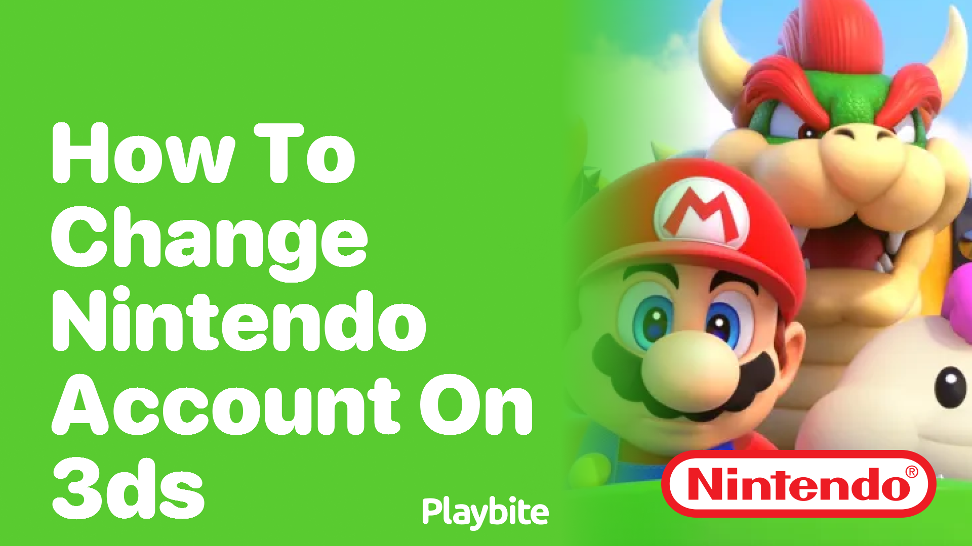 How to Change Your Nintendo Account on 3DS
