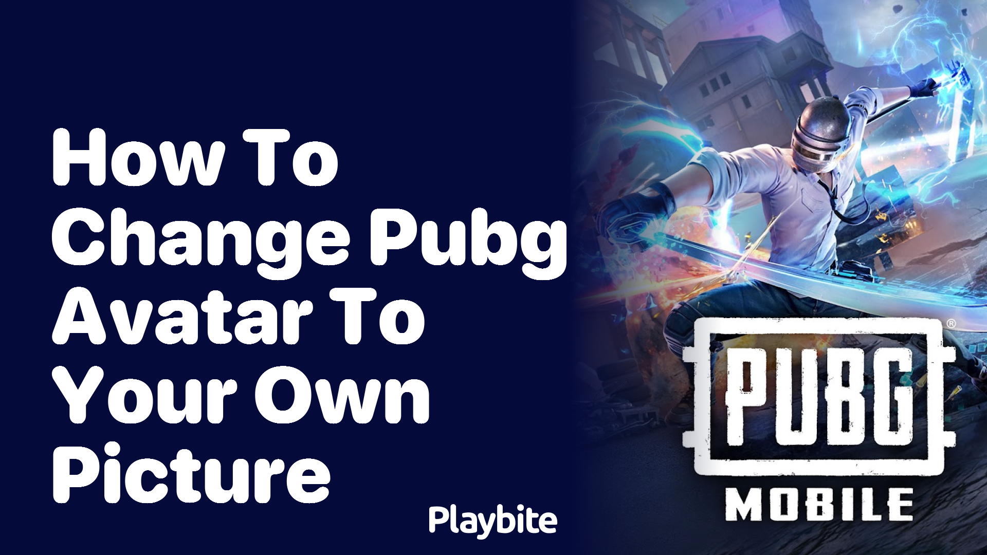 How to Change Your PUBG Avatar to Your Own Picture