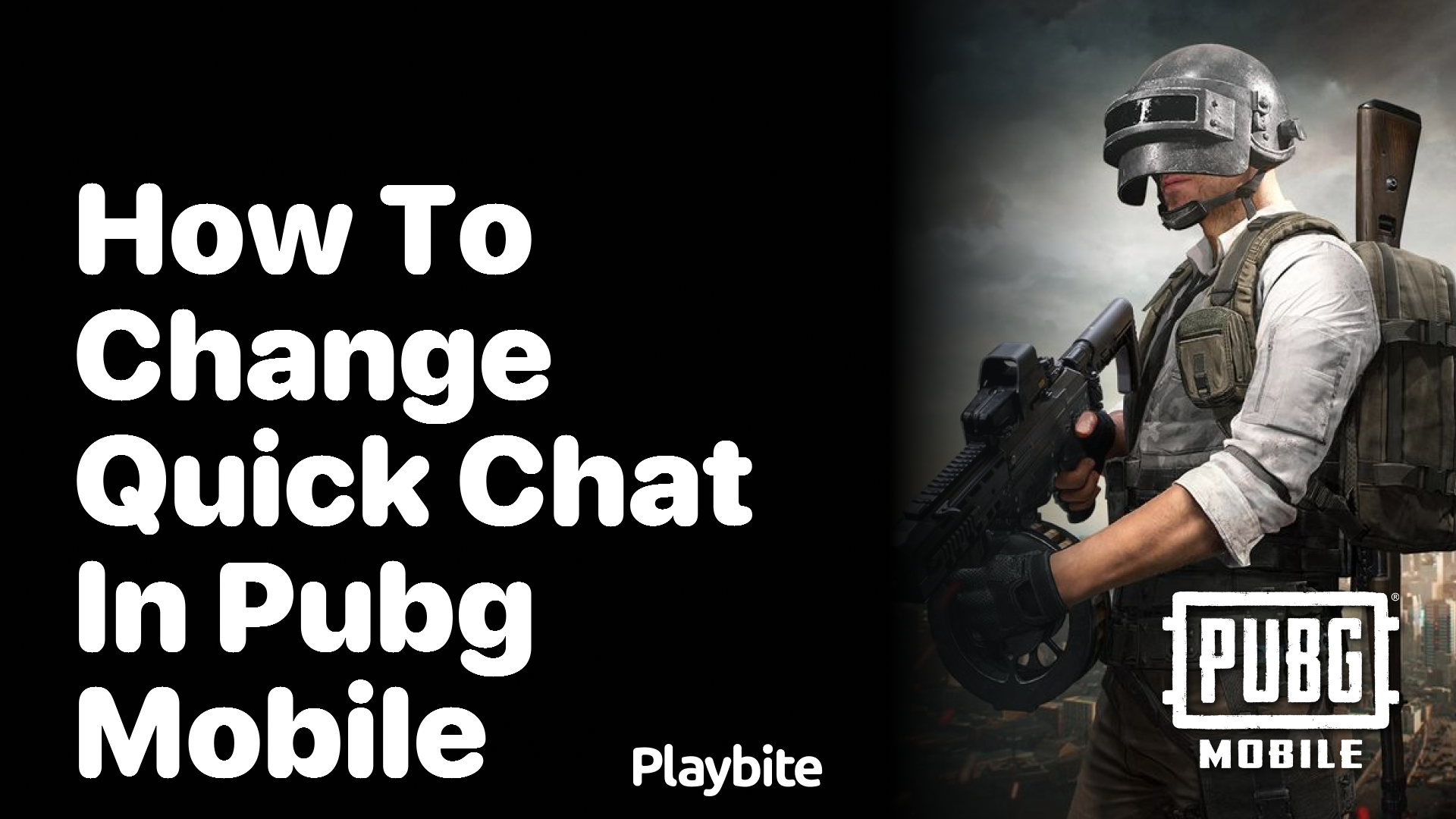 How to Change Quick Chat in PUBG Mobile